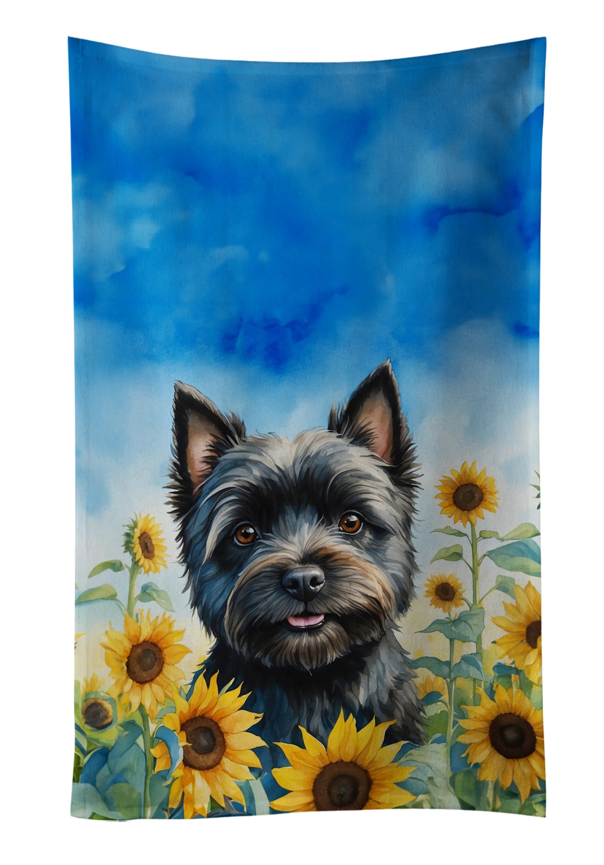 In Sunflowers Kitchen Towel - Size: 25HX15W | Pack Of: 1 | Collection name: In sunflowers