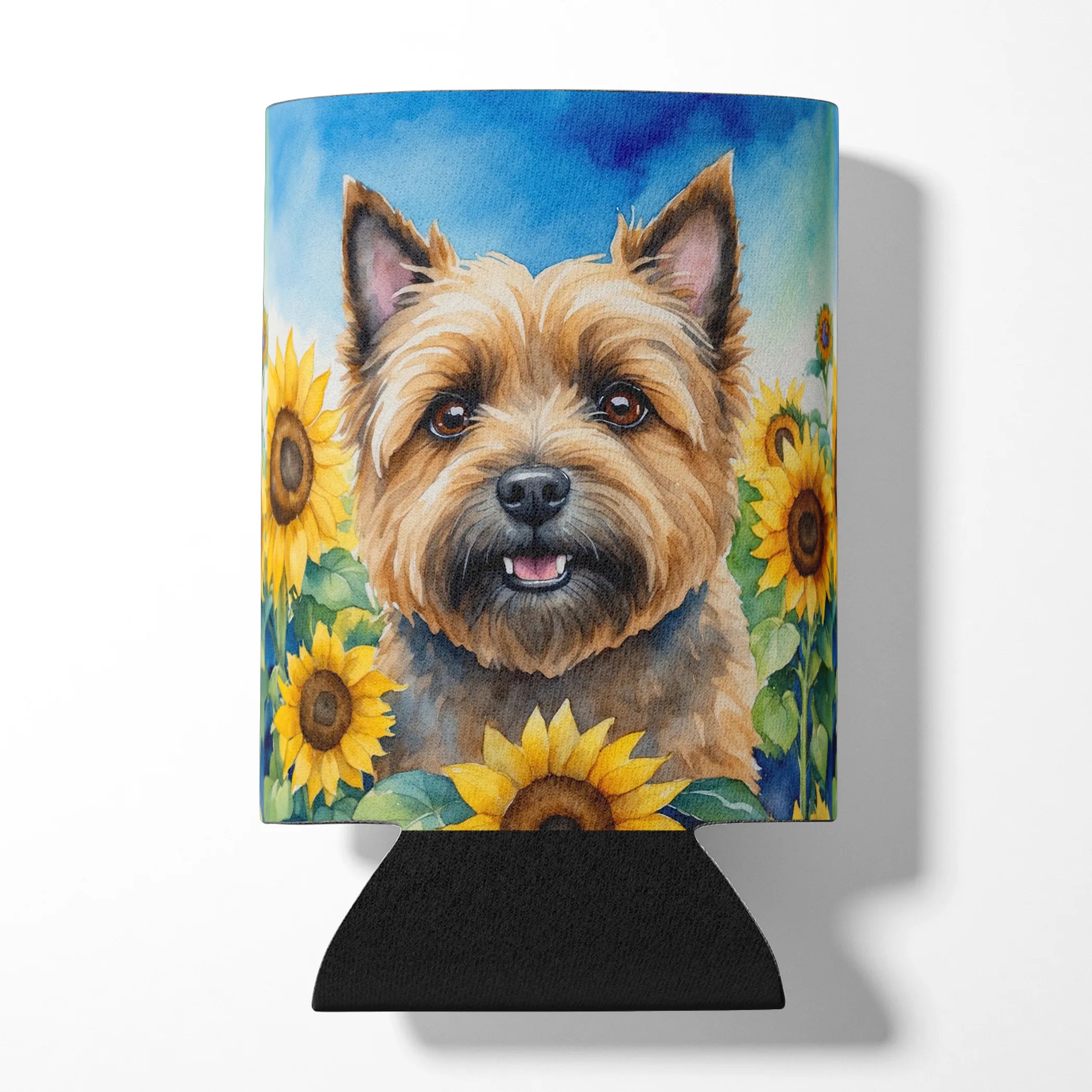 In Sunflowers Can or Bottle Hugger - Size: CAN HUGGER | Pack Of: 1 | Collection name: In sunflowers