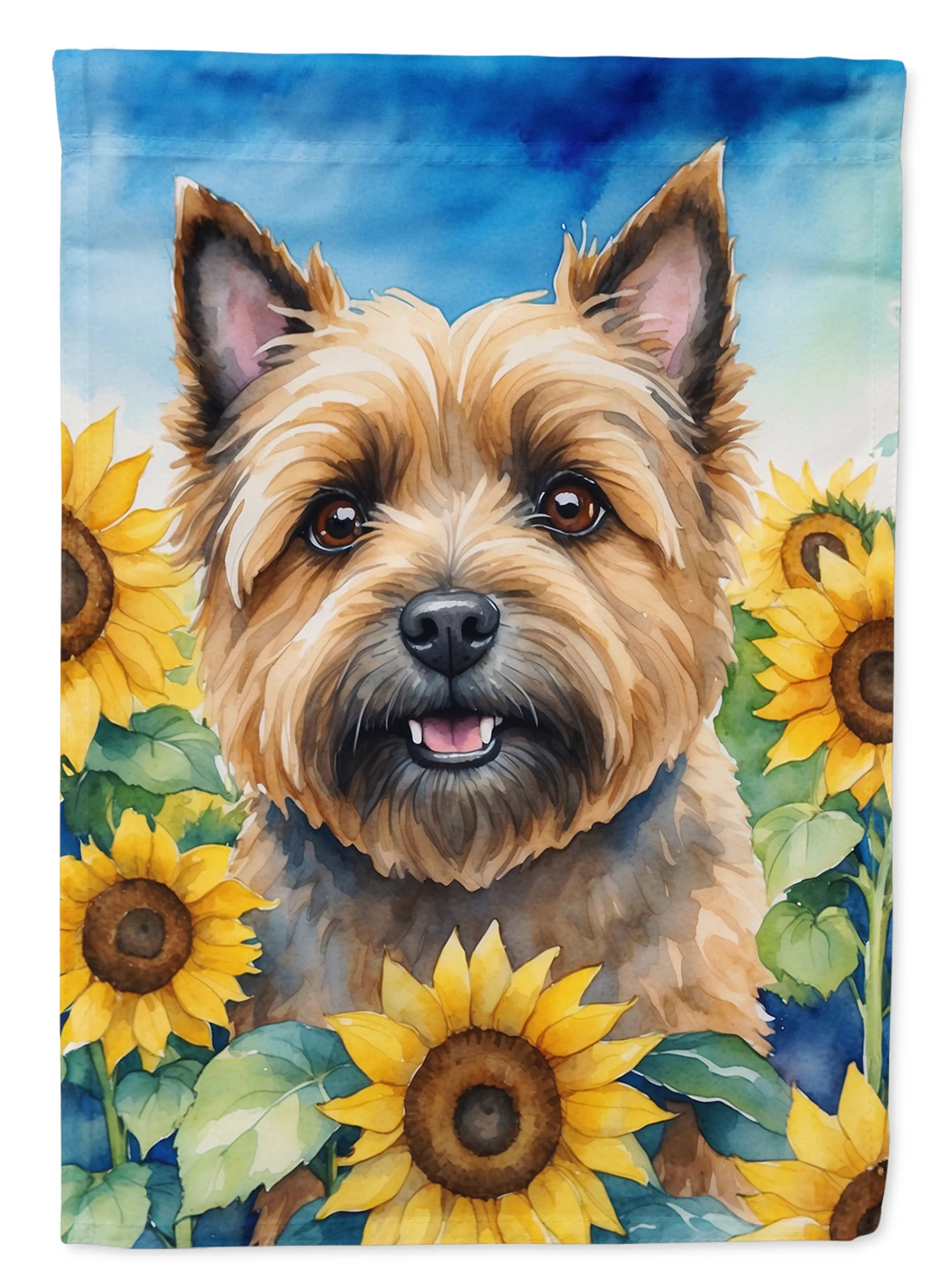 In Sunflowers Decorative Flag - Size: GARDEN SIZE | Pack Of: 1 | Collection name: In sunflowers