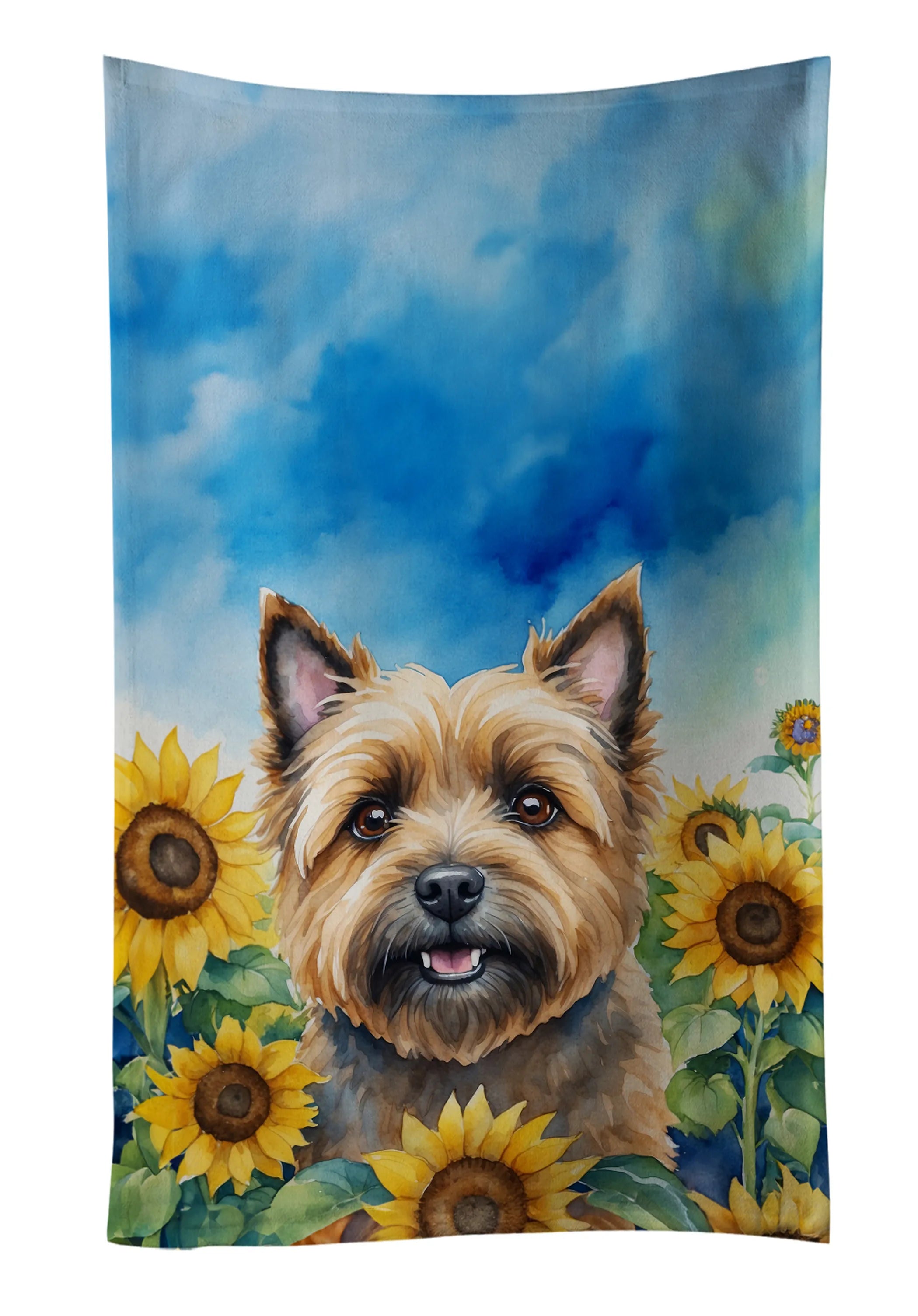 In Sunflowers Kitchen Towel - Size: 25HX15W | Pack Of: 1 | Collection name: In sunflowers