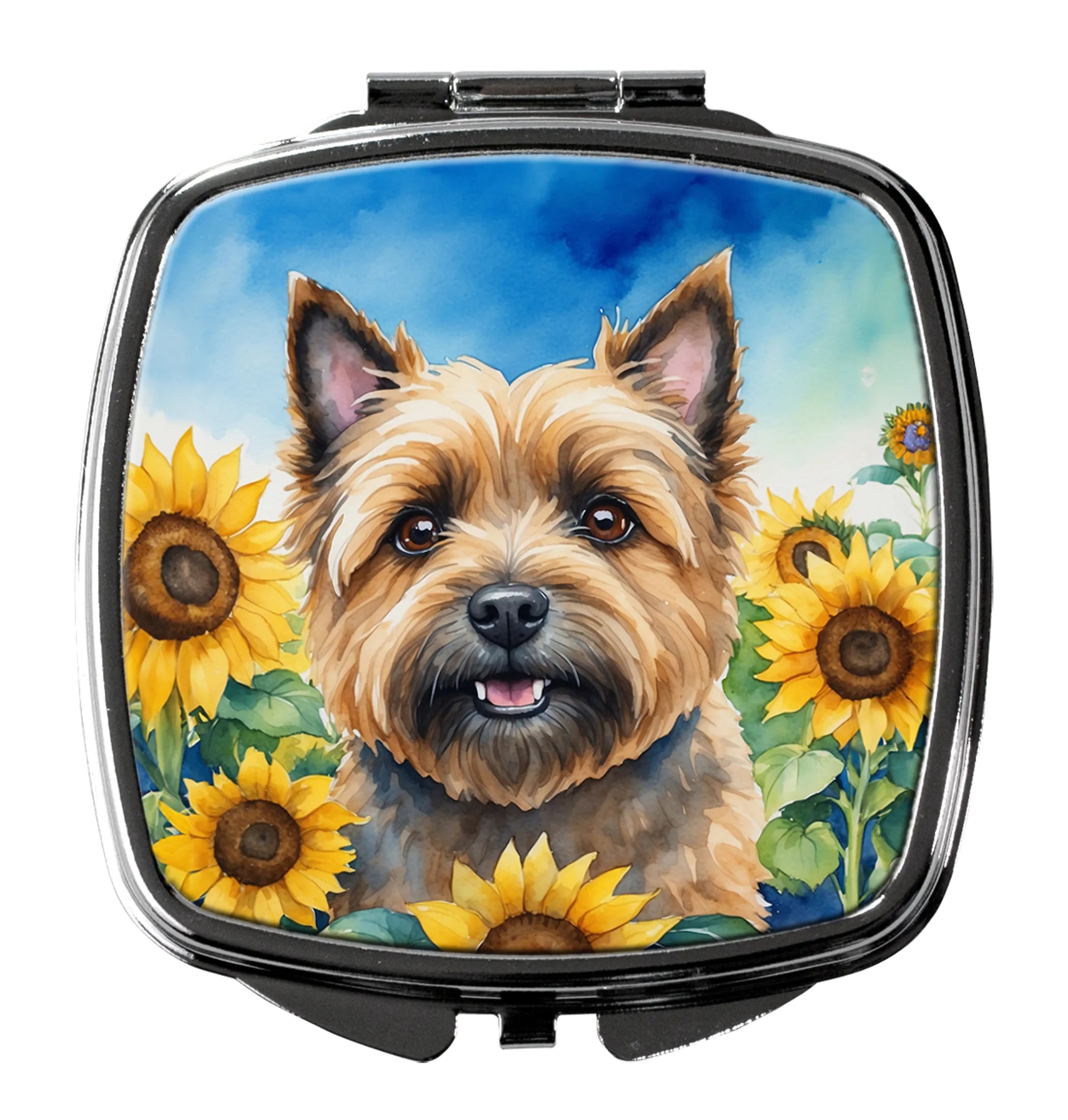 In Sunflowers Compact Mirror - Pack Of: 1 | Collection name: In sunflowers