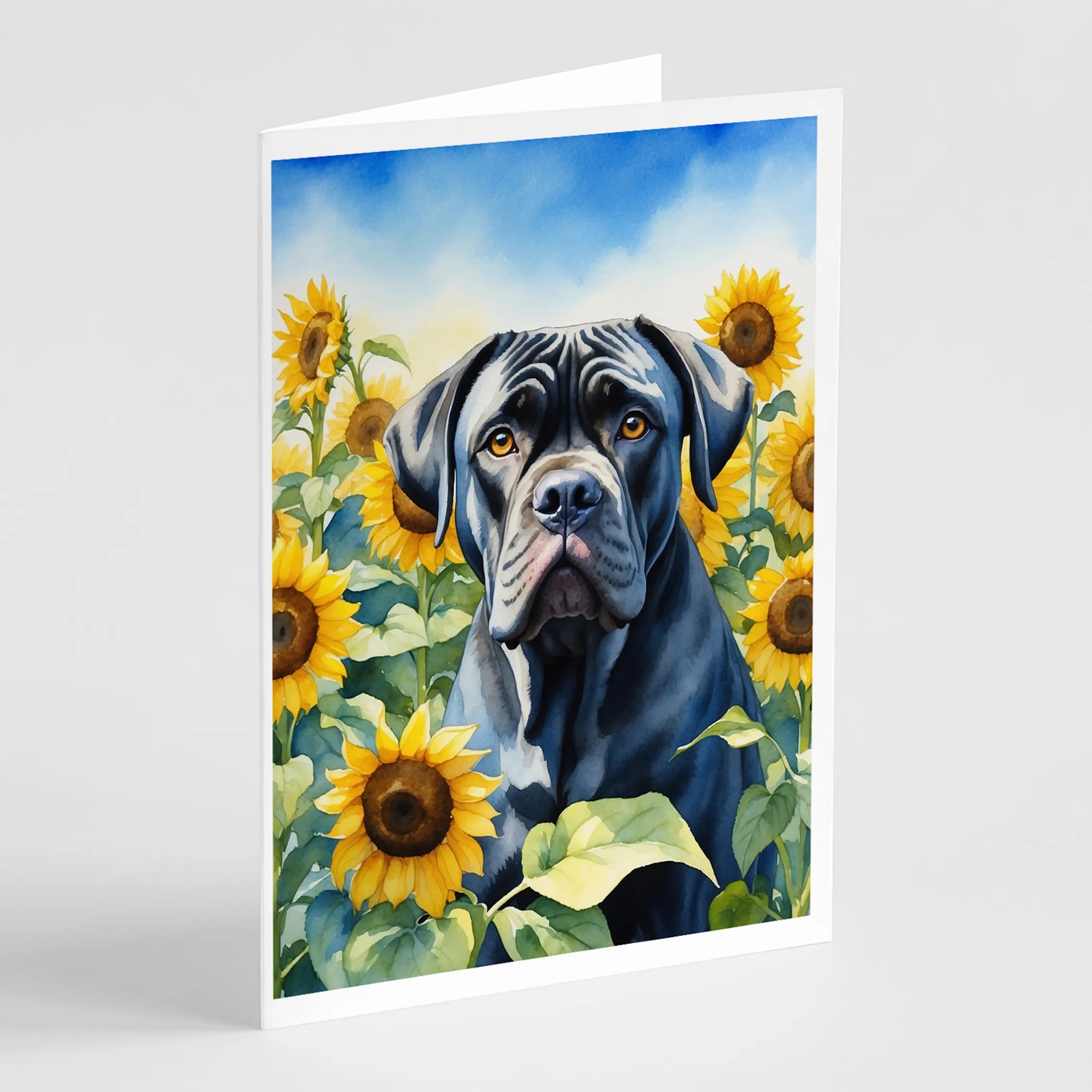 In Sunflowers Greeting Cards  - Size: 5X7 | Pack Of: 1 | Collection name: In sunflowers