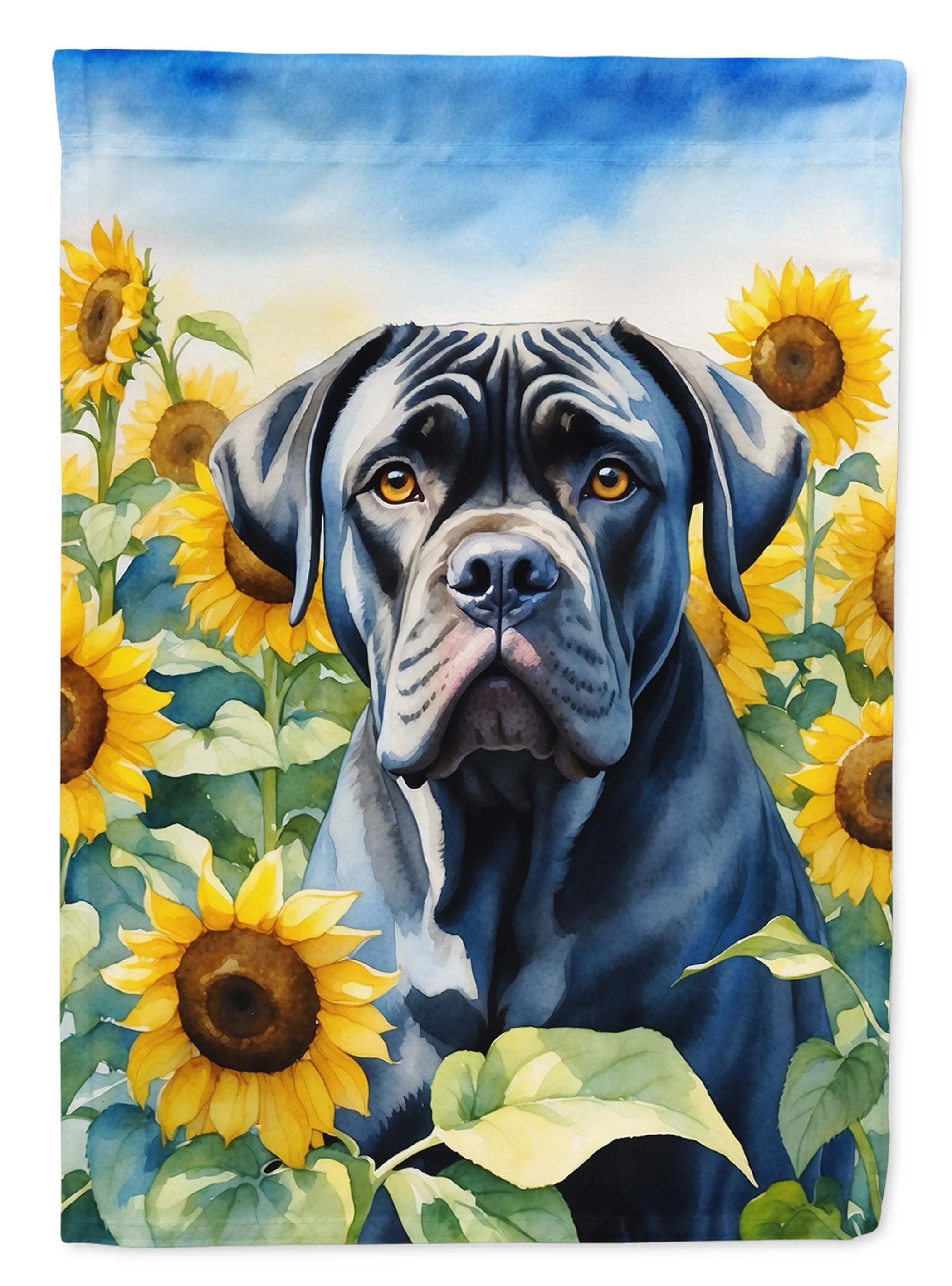 In Sunflowers Decorative Flag - Size: GARDEN SIZE | Pack Of: 1 | Collection name: In sunflowers
