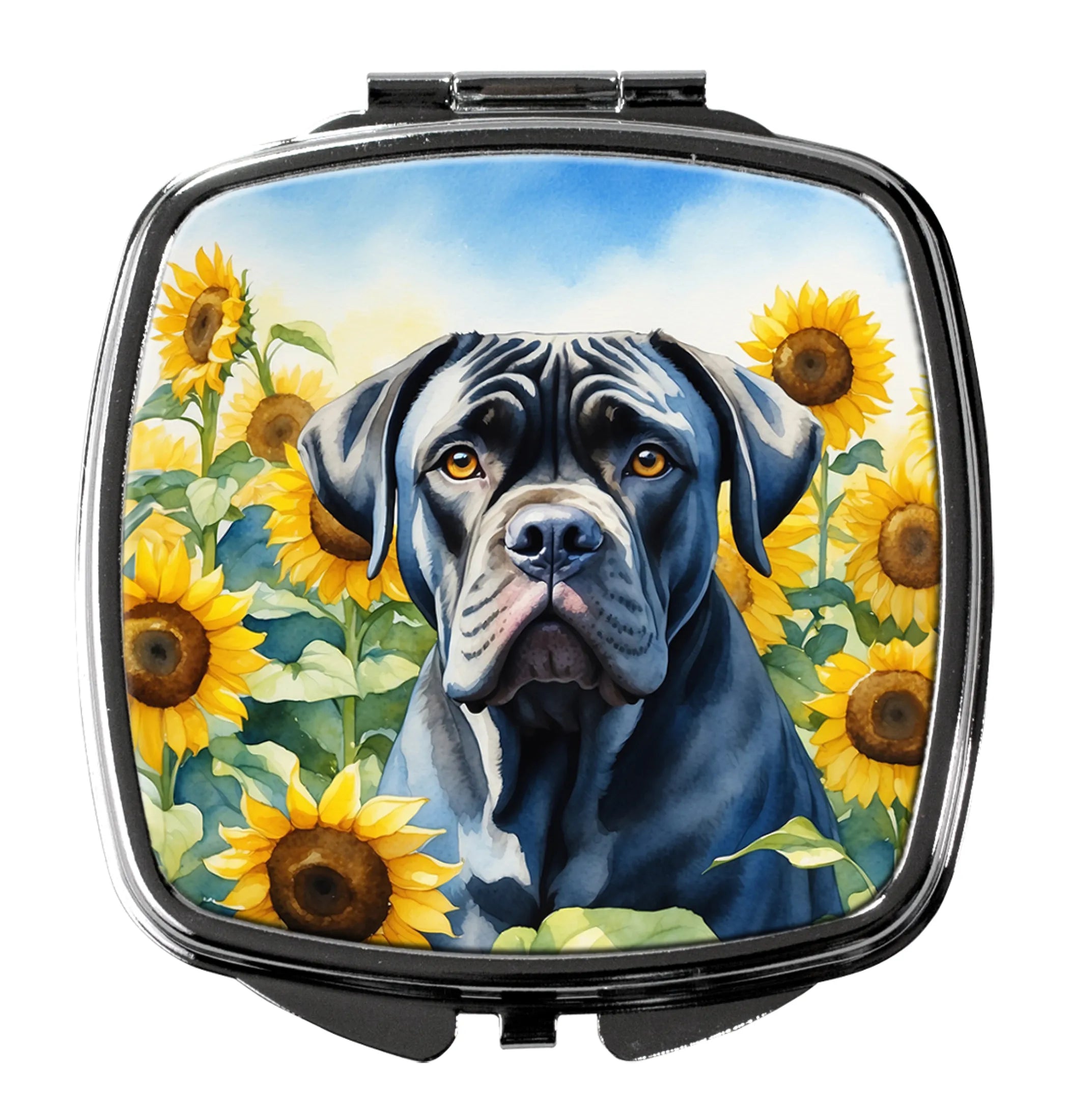 In Sunflowers Compact Mirror - Pack Of: 1 | Collection name: In sunflowers