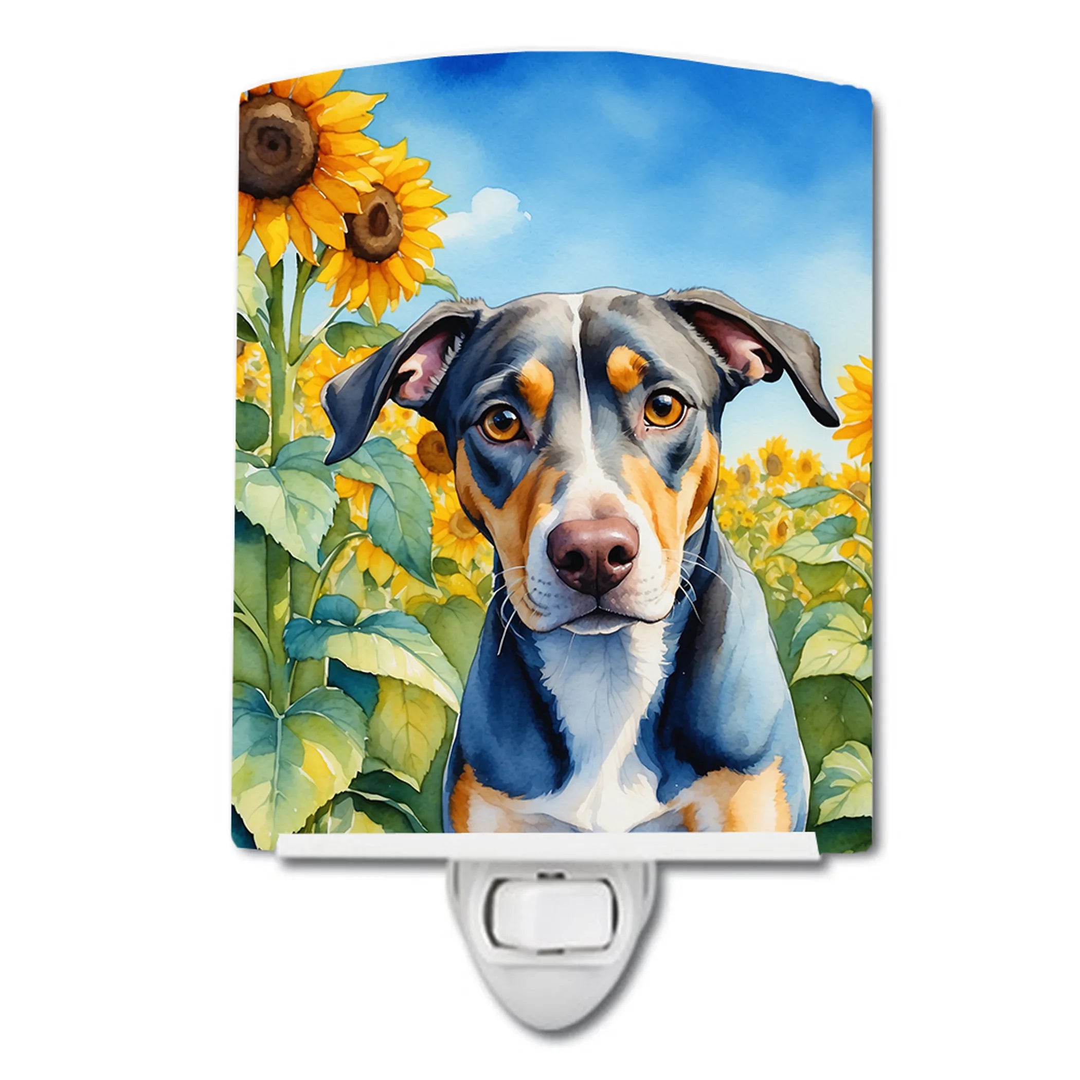In Sunflowers Ceramic Night Light - Pack Of: 1 | Collection name: In sunflowers