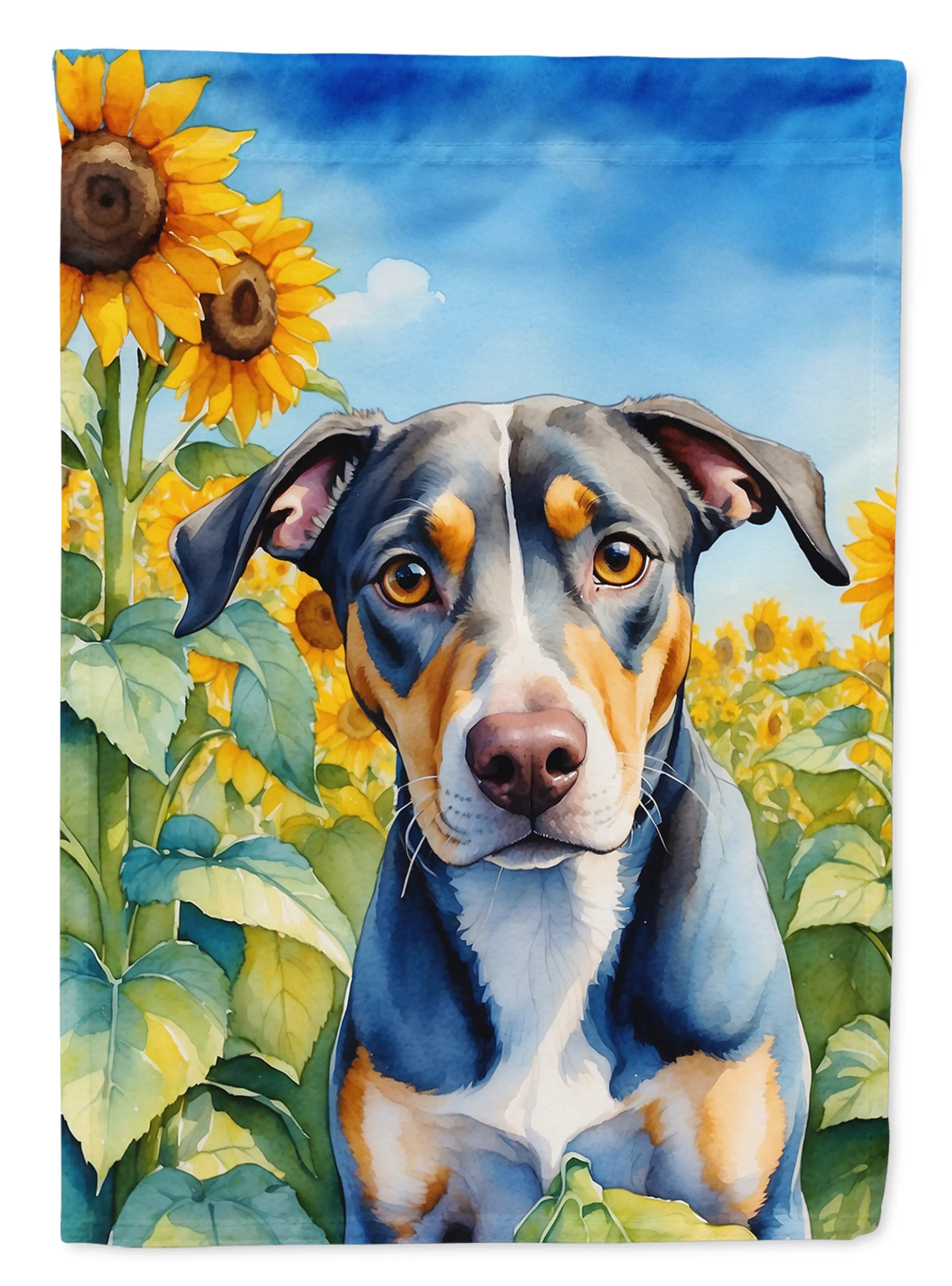 In Sunflowers Decorative Flag - Size: GARDEN SIZE | Pack Of: 1 | Collection name: In sunflowers