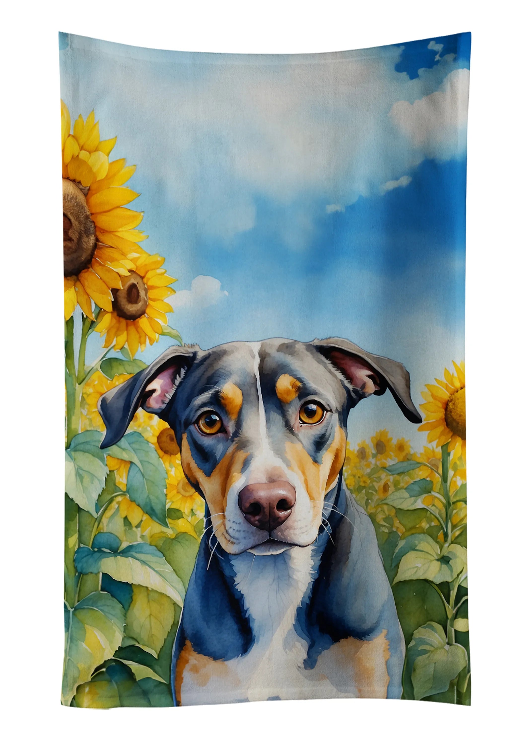 In Sunflowers Kitchen Towel - Size: 25HX15W | Pack Of: 1 | Collection name: In sunflowers