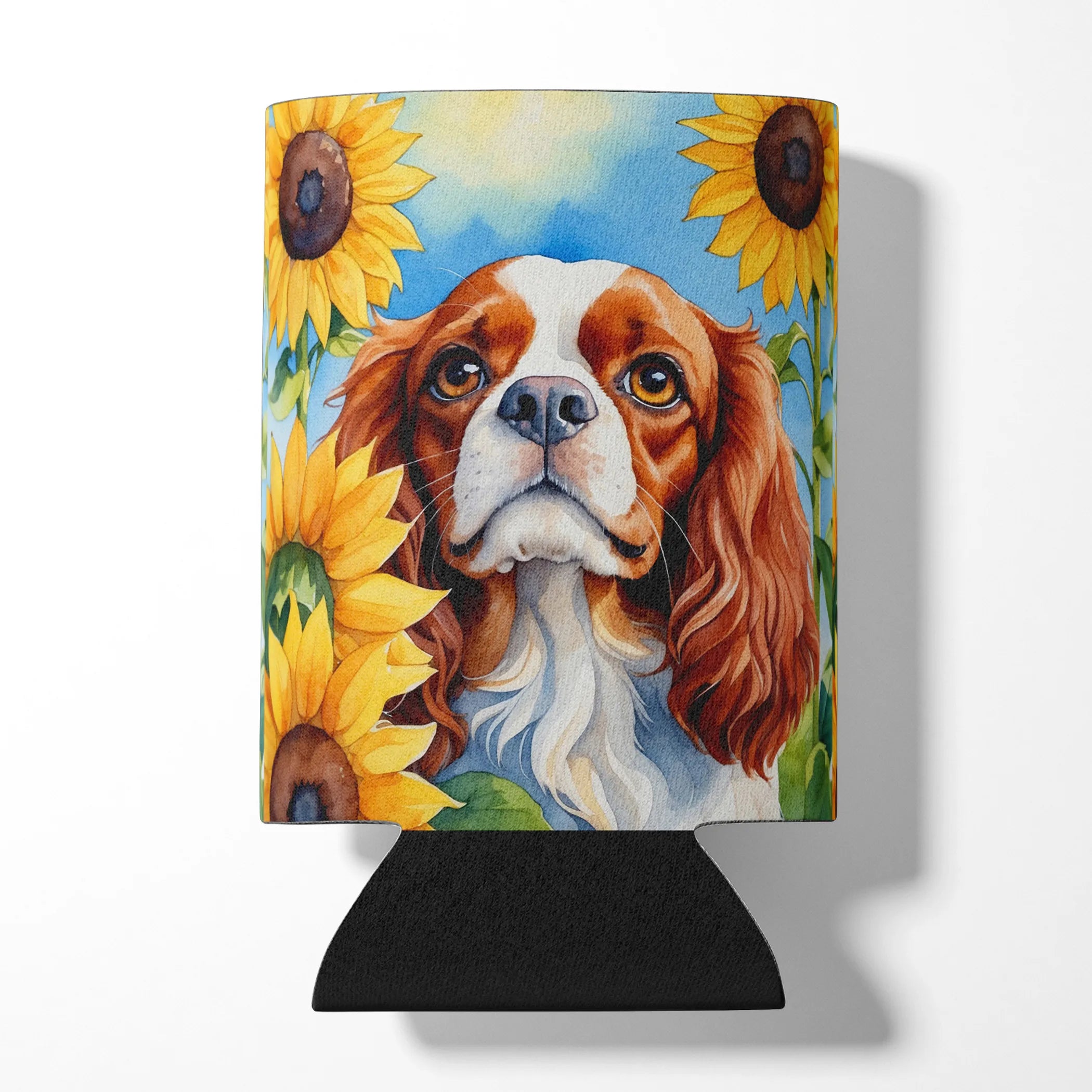 In Sunflowers Can or Bottle Hugger - Size: CAN HUGGER | Pack Of: 1 | Collection name: In sunflowers