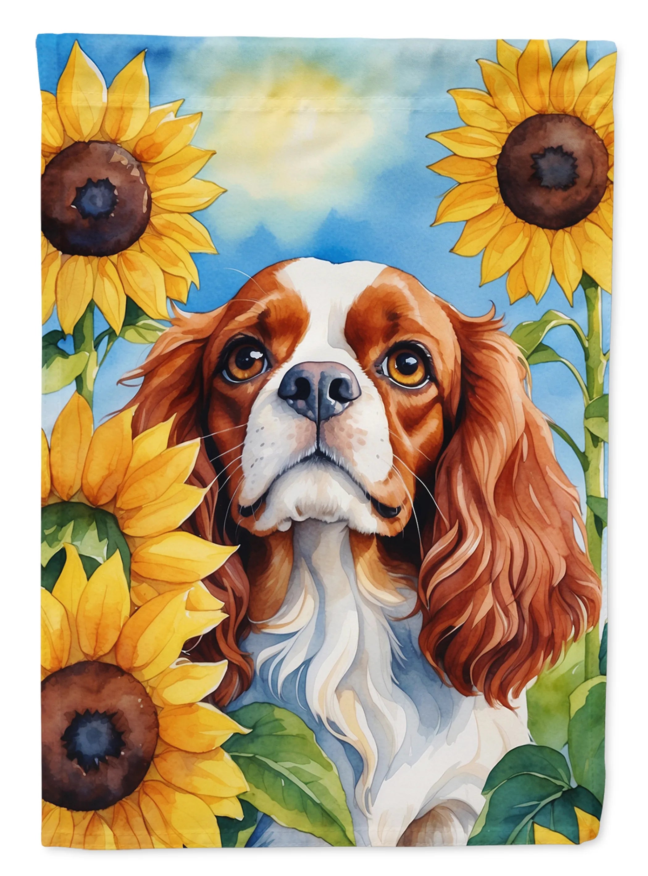 In Sunflowers Decorative Flag - Size: GARDEN SIZE | Pack Of: 1 | Collection name: In sunflowers