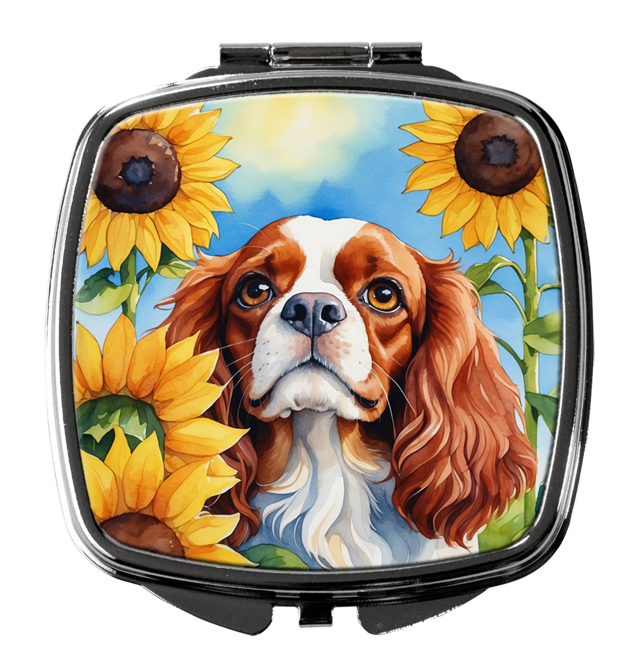 In Sunflowers Compact Mirror - Pack Of: 1 | Collection name: In sunflowers