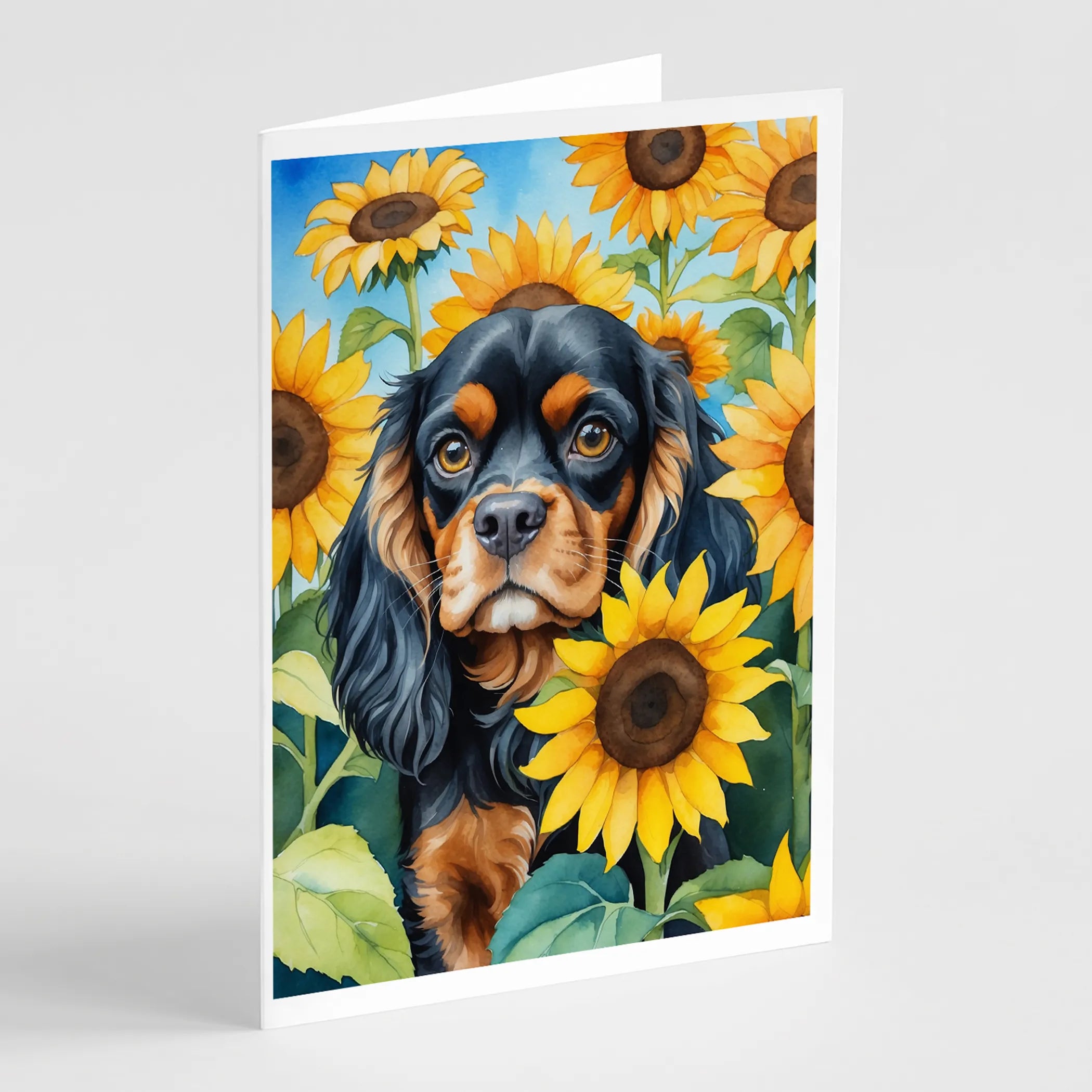 In Sunflowers Greeting Cards  - Size: 5X7 | Pack Of: 1 | Collection name: In sunflowers