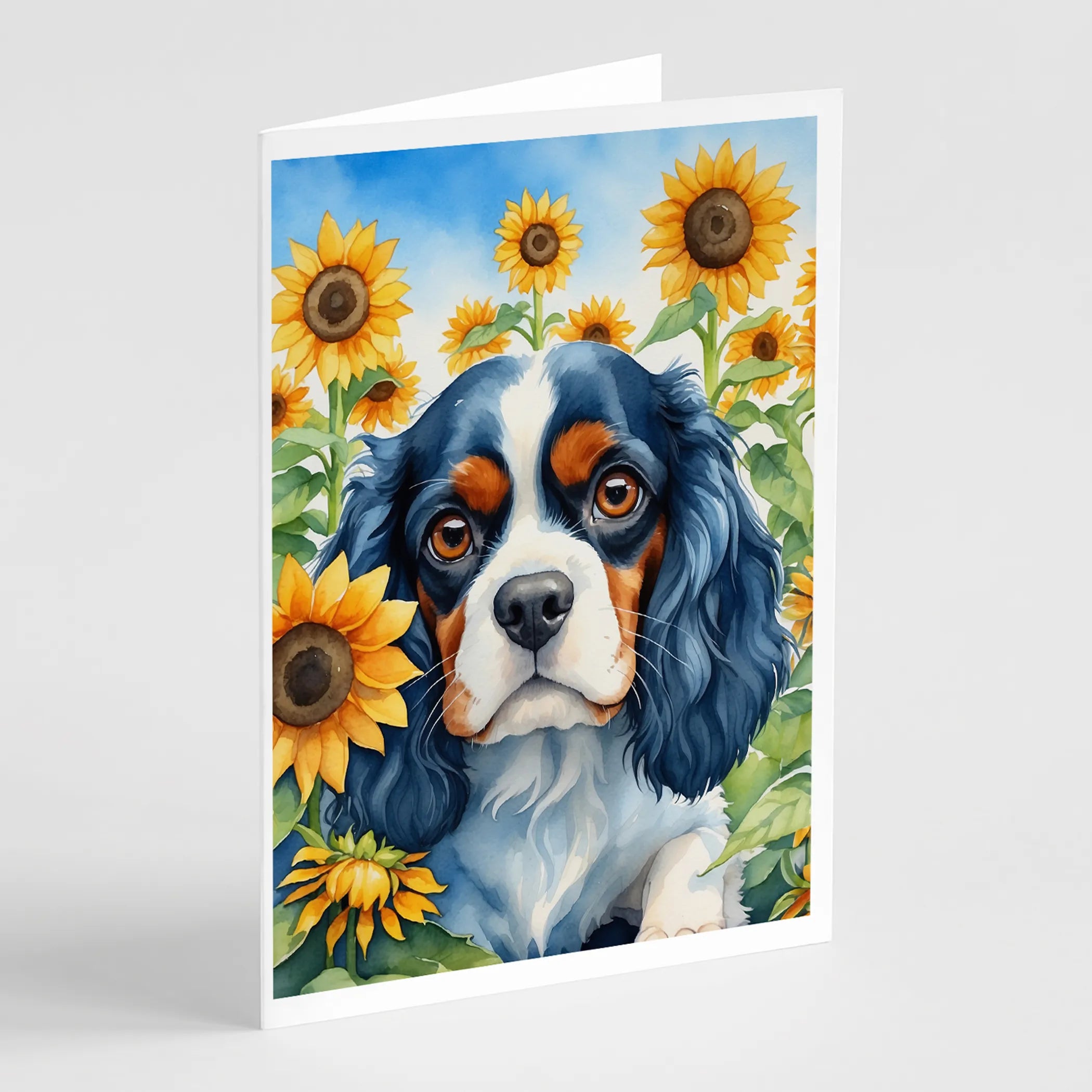In Sunflowers Greeting Cards  - Size: 5X7 | Pack Of: 1 | Collection name: In sunflowers