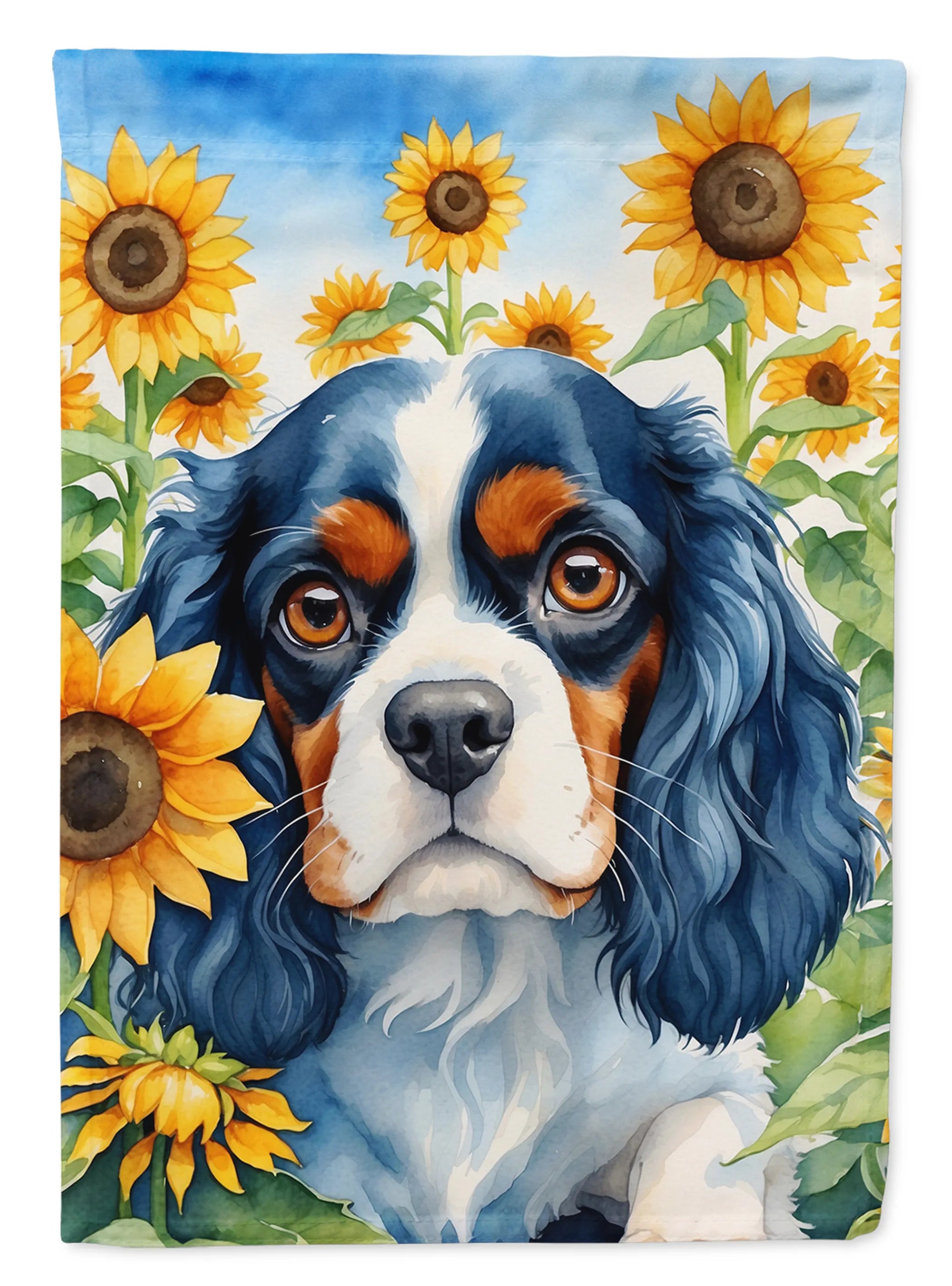 In Sunflowers Decorative Flag - Size: GARDEN SIZE | Pack Of: 1 | Collection name: In sunflowers