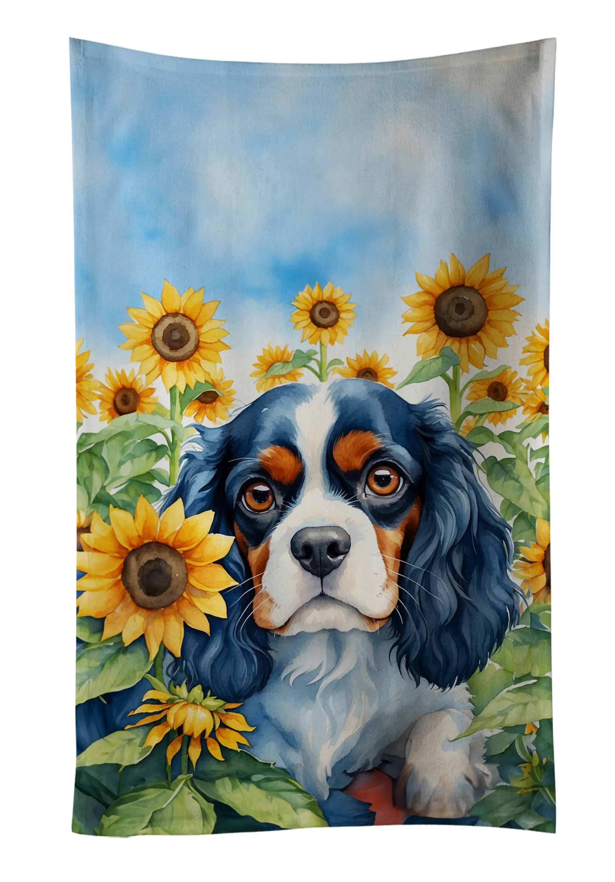 In Sunflowers Kitchen Towel - Size: 25HX15W | Pack Of: 1 | Collection name: In sunflowers
