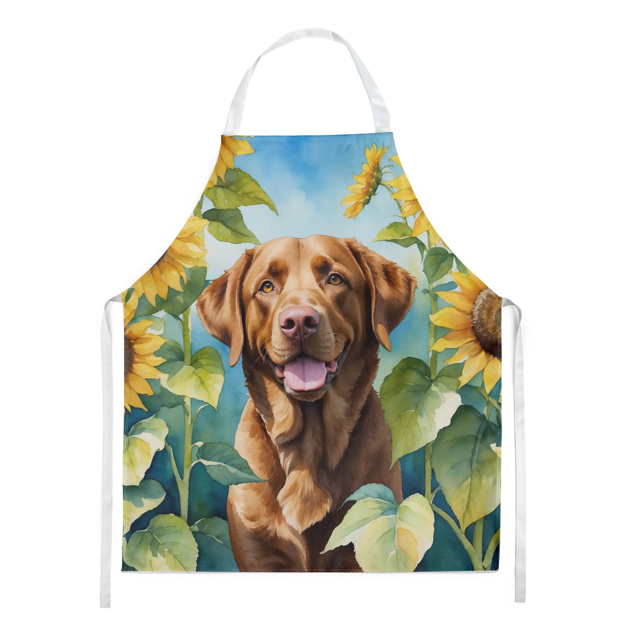 In Sunflowers Apron - Size: LARGE | Pack Of: 1 | Collection name: In sunflowers