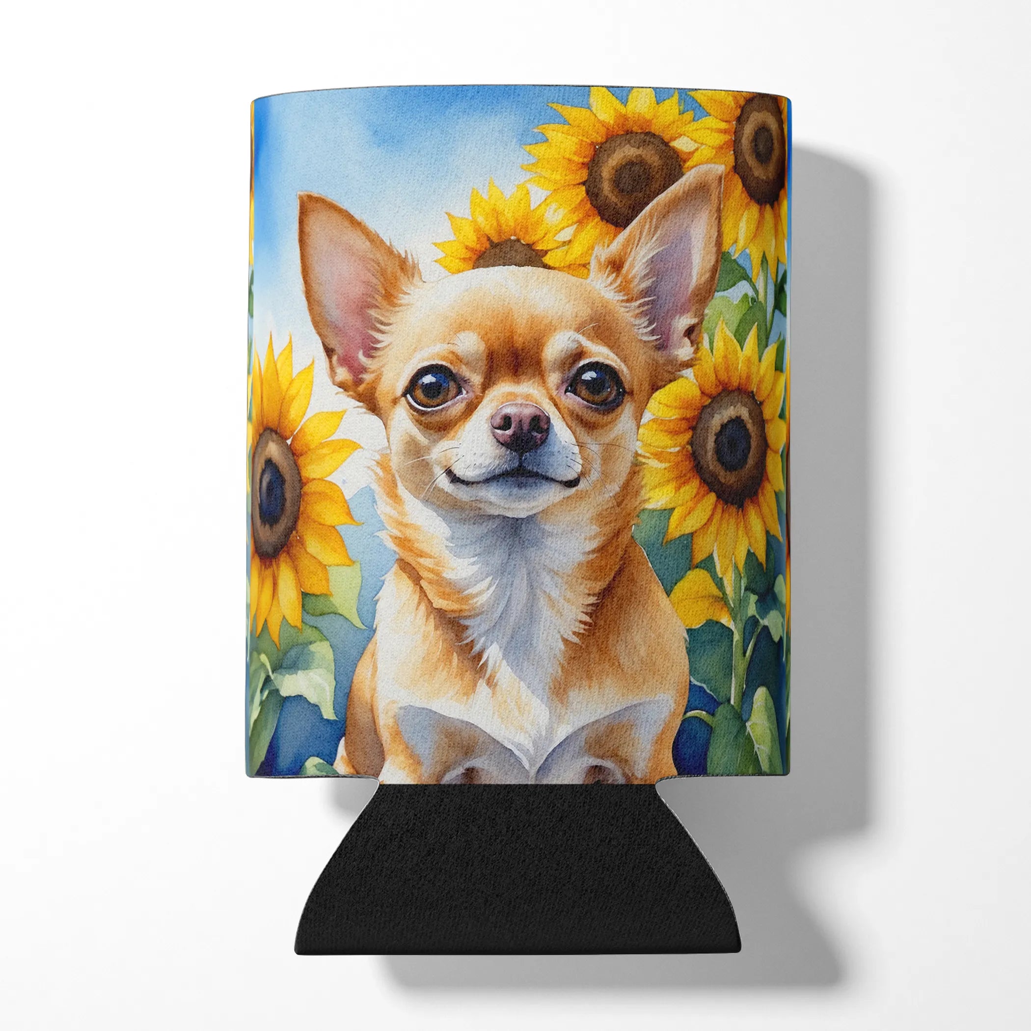 In Sunflowers Can or Bottle Hugger - Size: CAN HUGGER | Pack Of: 1 | Collection name: In sunflowers
