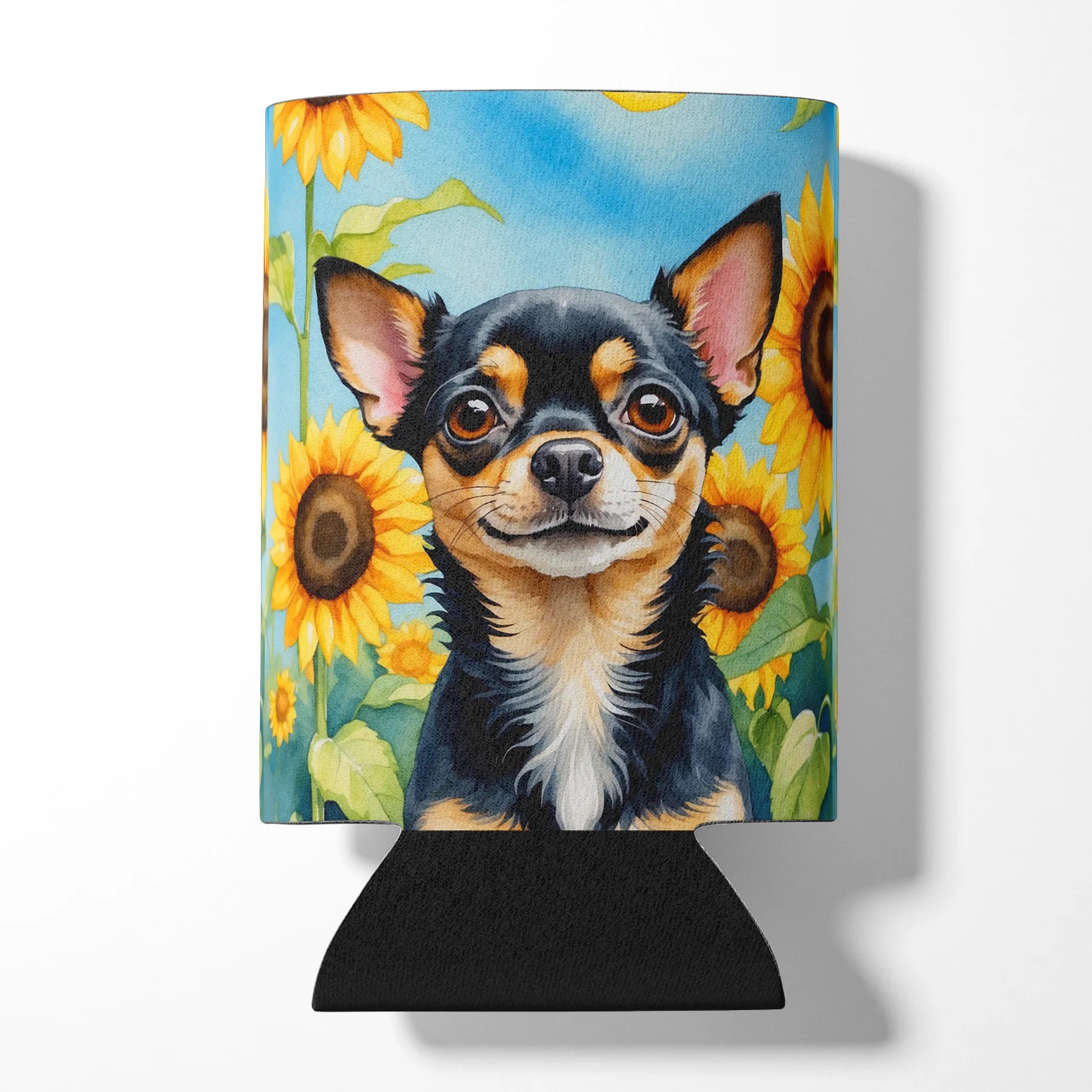 In Sunflowers Can or Bottle Hugger - Size: CAN HUGGER | Pack Of: 1 | Collection name: In sunflowers