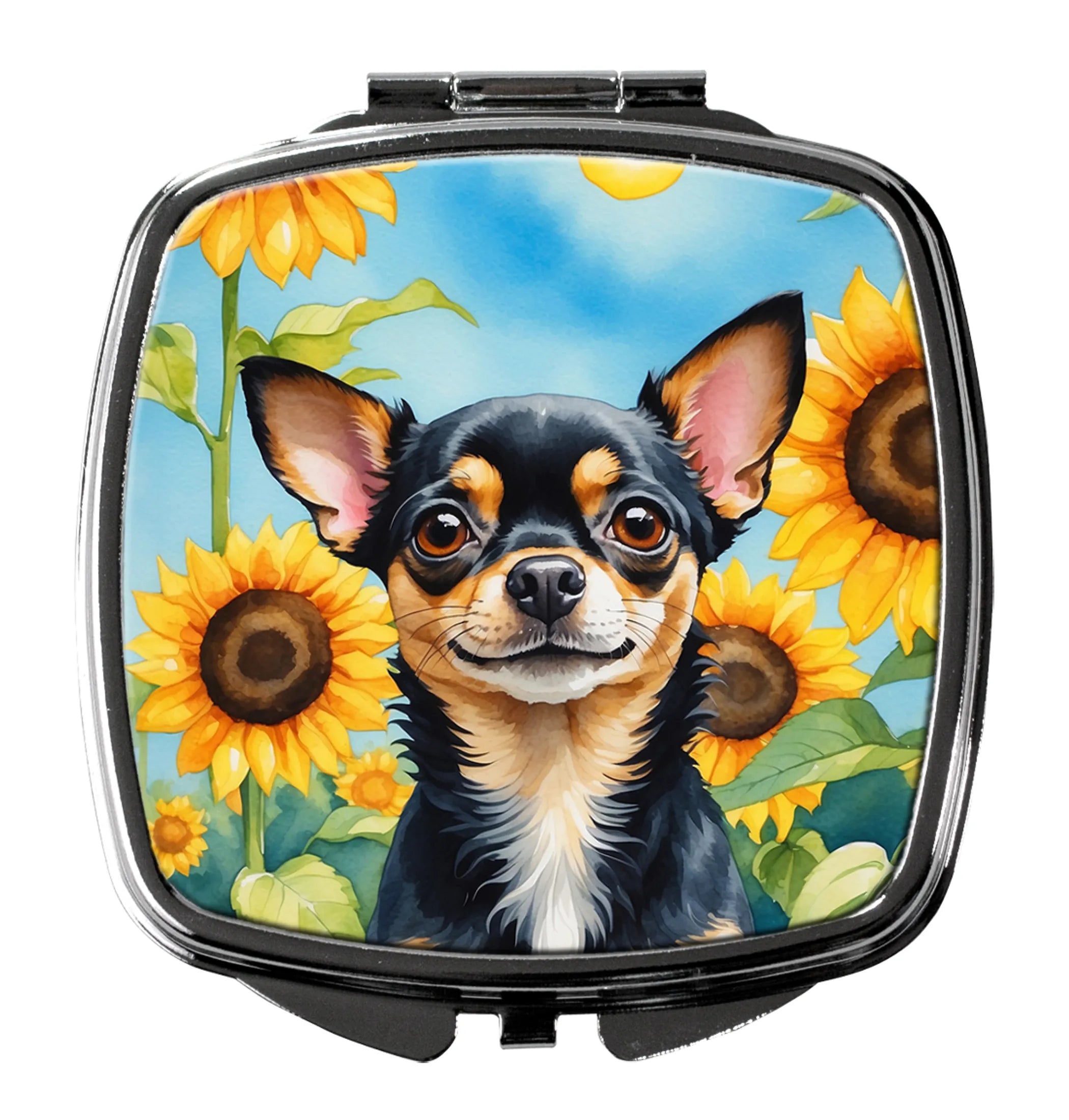 In Sunflowers Compact Mirror - Pack Of: 1 | Collection name: In sunflowers