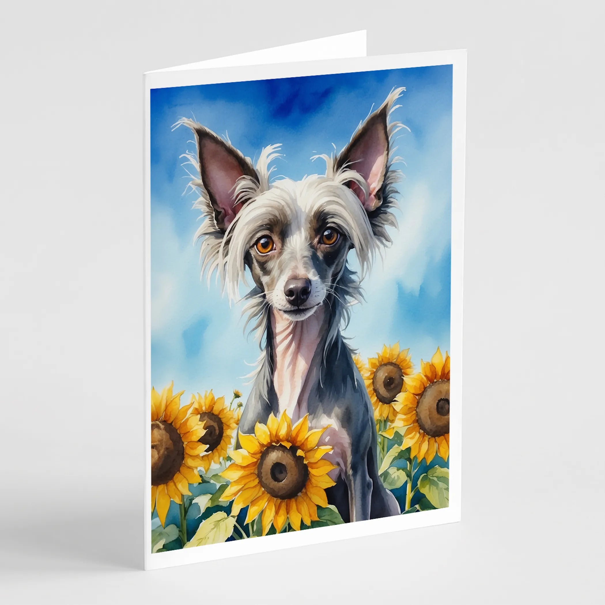 In Sunflowers Greeting Cards  - Size: 5X7 | Pack Of: 1 | Collection name: In sunflowers
