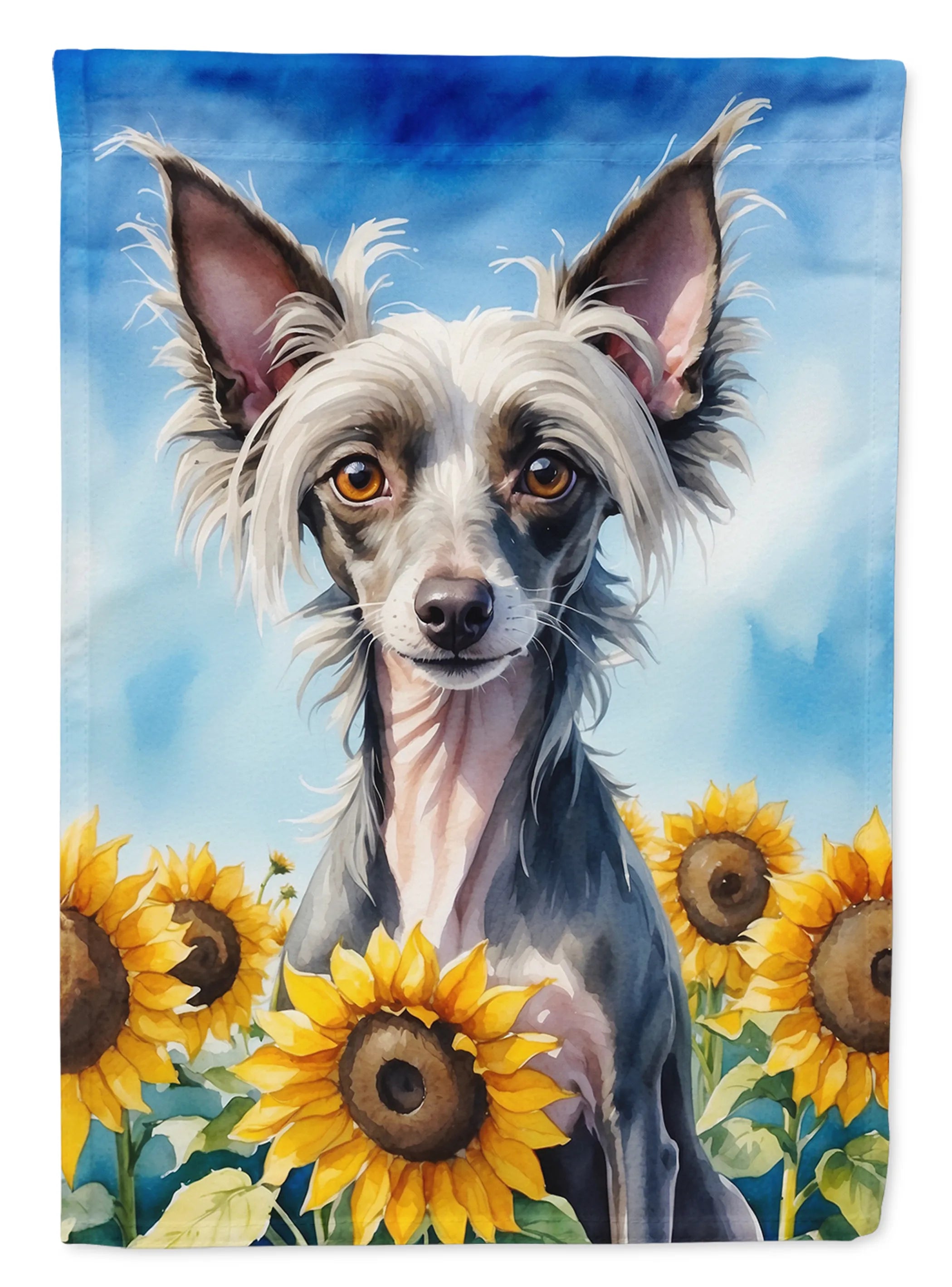 In Sunflowers Decorative Flag - Size: GARDEN SIZE | Pack Of: 1 | Collection name: In sunflowers
