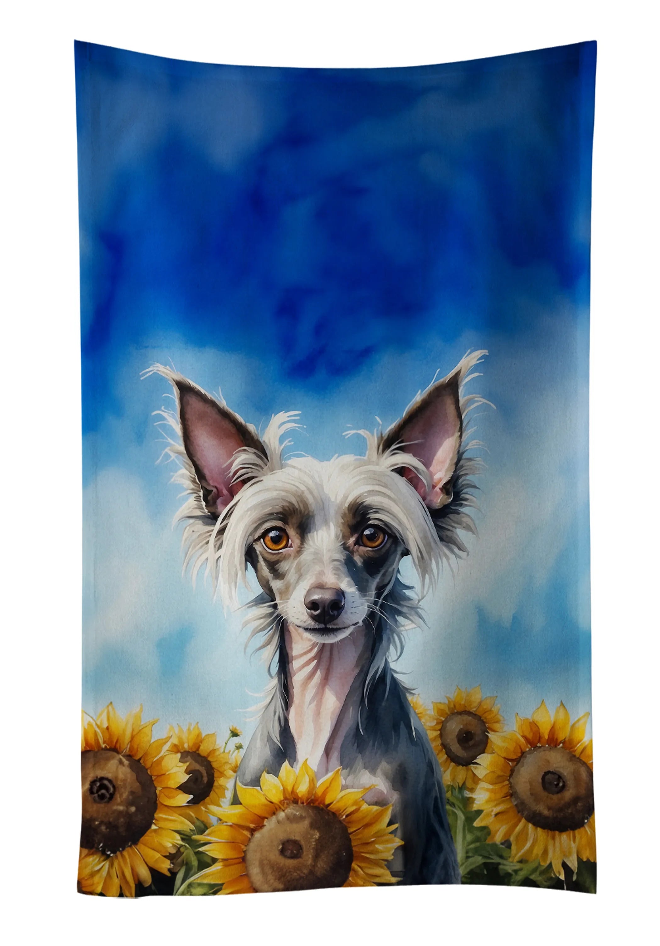 In Sunflowers Kitchen Towel - Size: 25HX15W | Pack Of: 1 | Collection name: In sunflowers