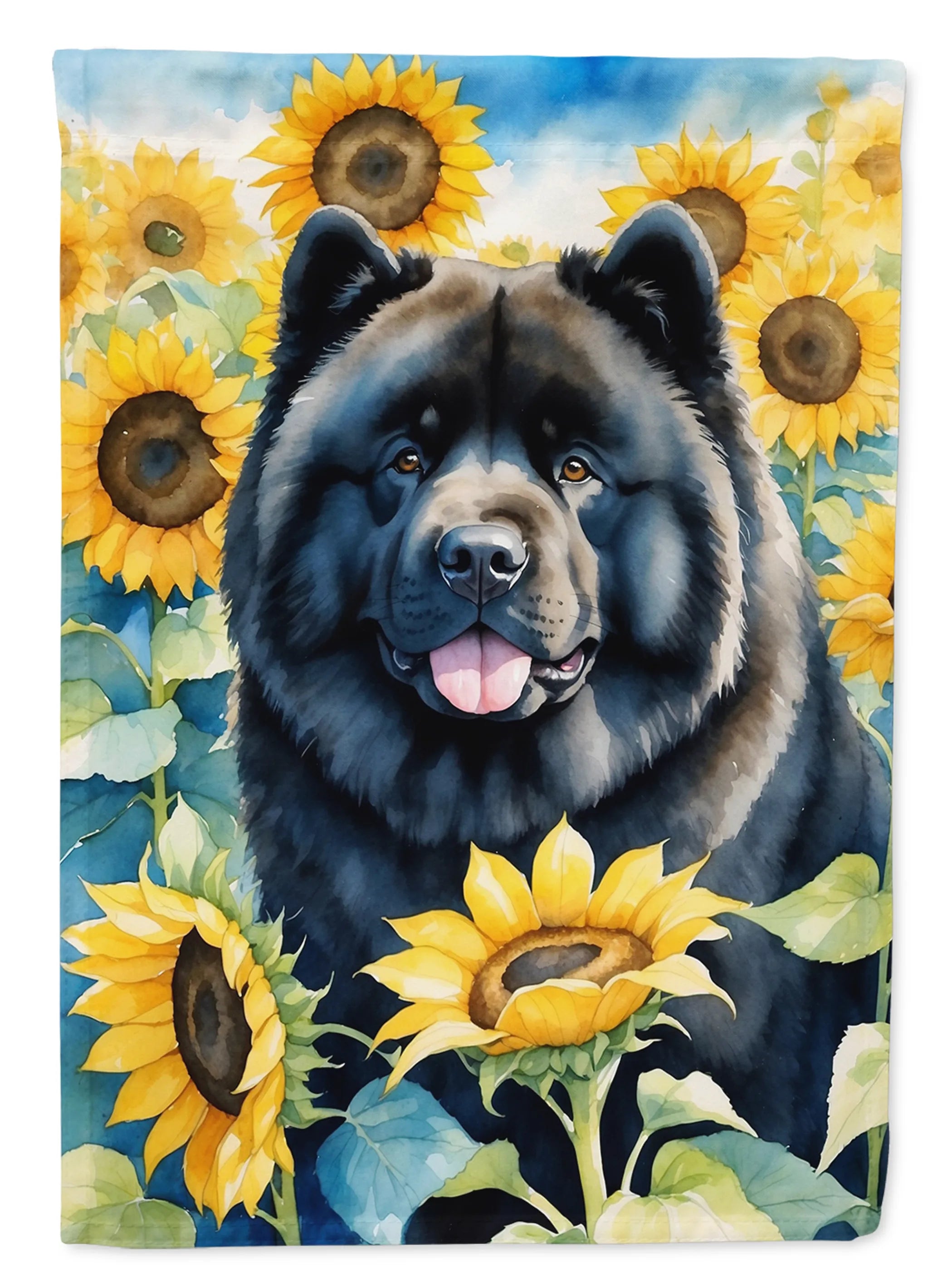 In Sunflowers Decorative Flag - Size: GARDEN SIZE | Pack Of: 1 | Collection name: In sunflowers