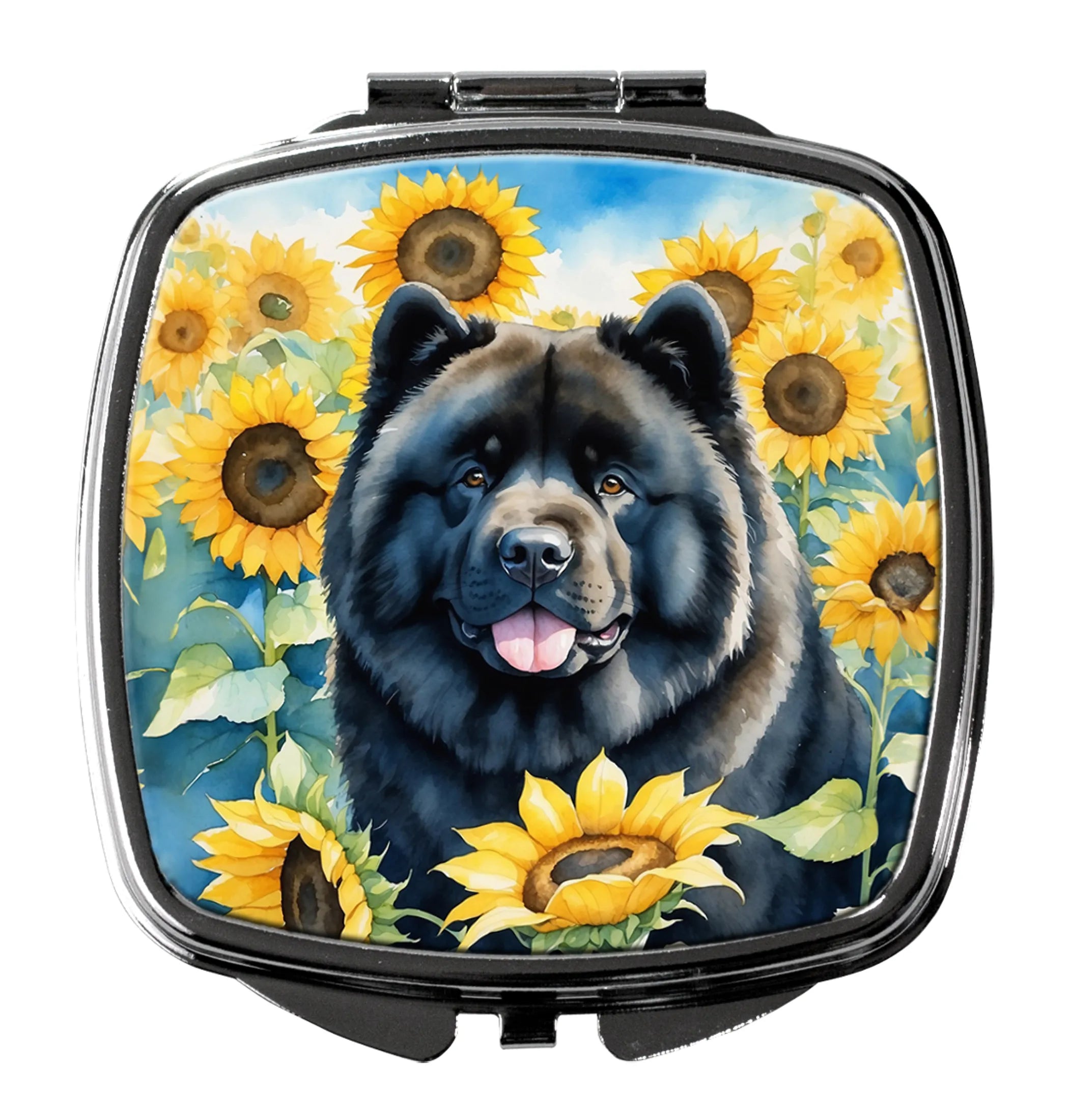 In Sunflowers Compact Mirror - Pack Of: 1 | Collection name: In sunflowers