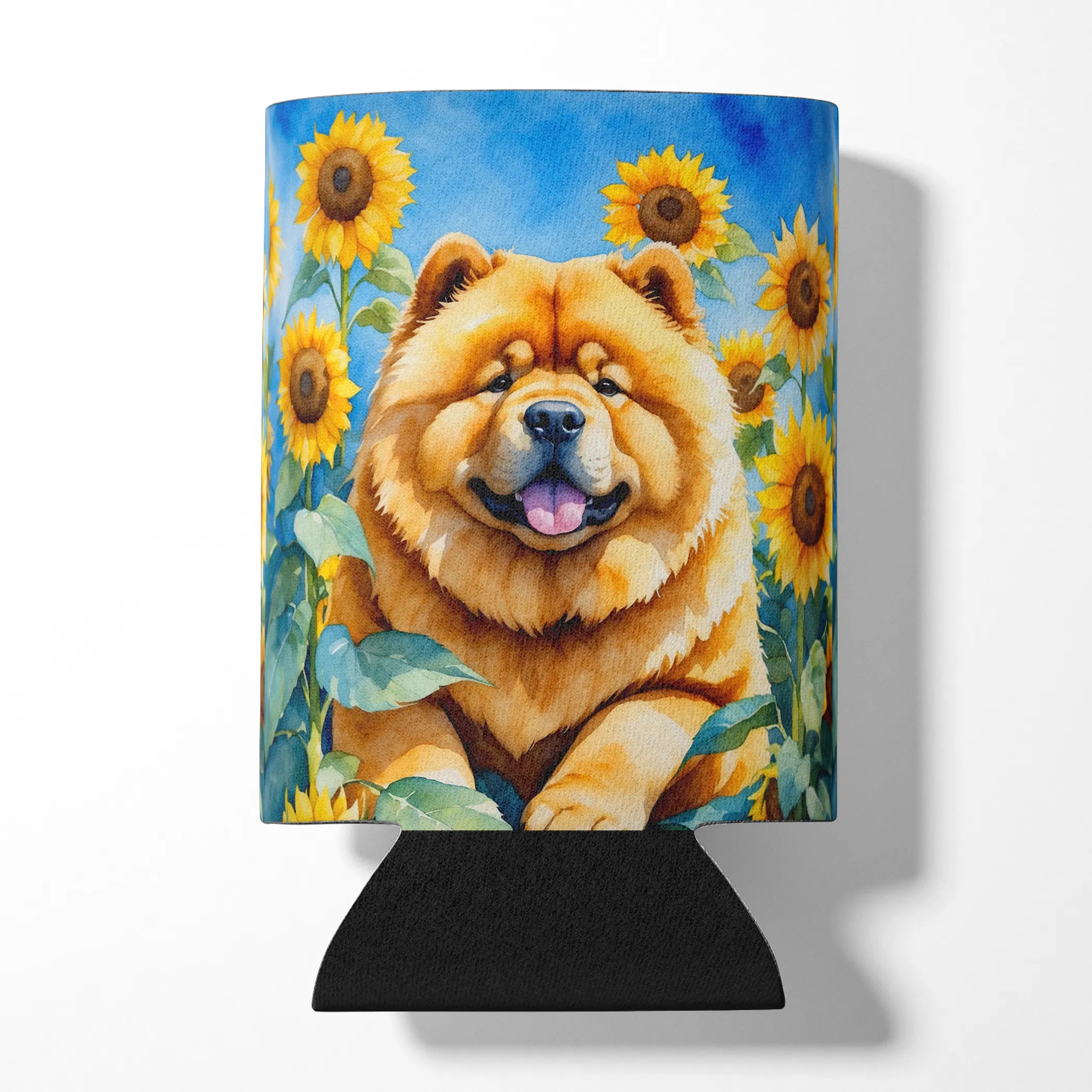 In Sunflowers Can or Bottle Hugger - Size: CAN HUGGER | Pack Of: 1 | Collection name: In sunflowers