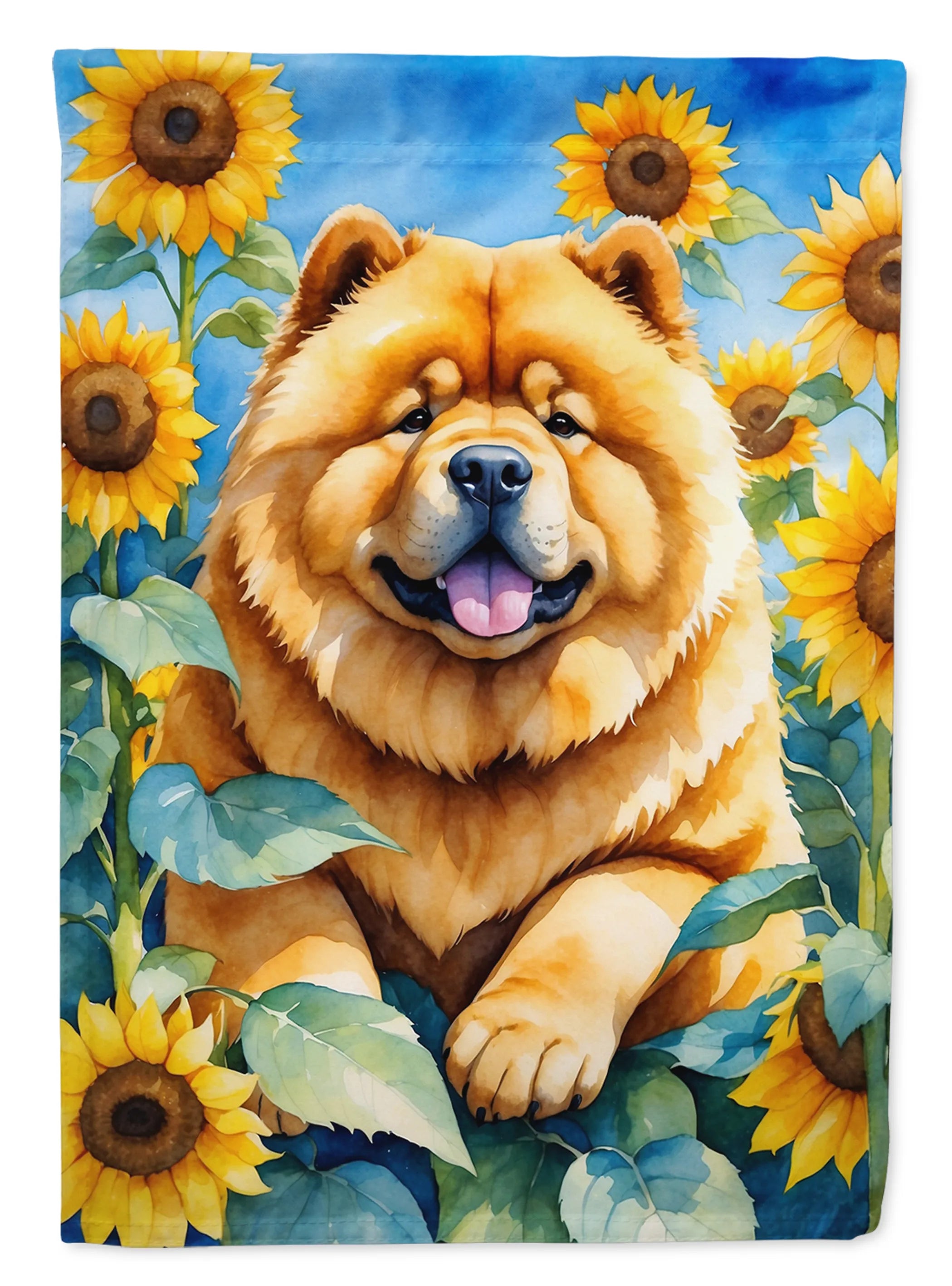 In Sunflowers Decorative Flag - Size: GARDEN SIZE | Pack Of: 1 | Collection name: In sunflowers