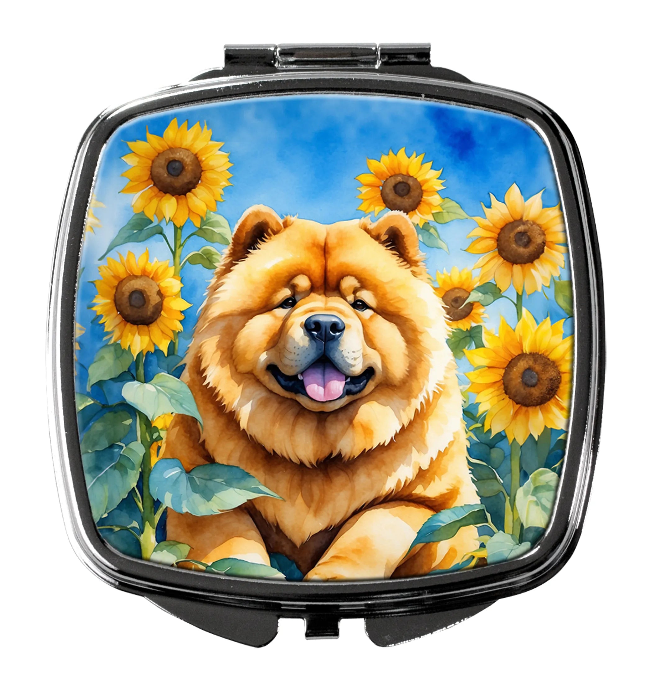 In Sunflowers Compact Mirror - Pack Of: 1 | Collection name: In sunflowers