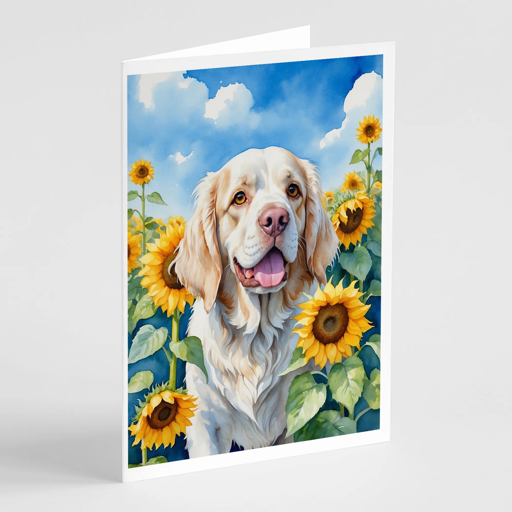 In Sunflowers Greeting Cards  - Size: 5X7 | Pack Of: 1 | Collection name: In sunflowers