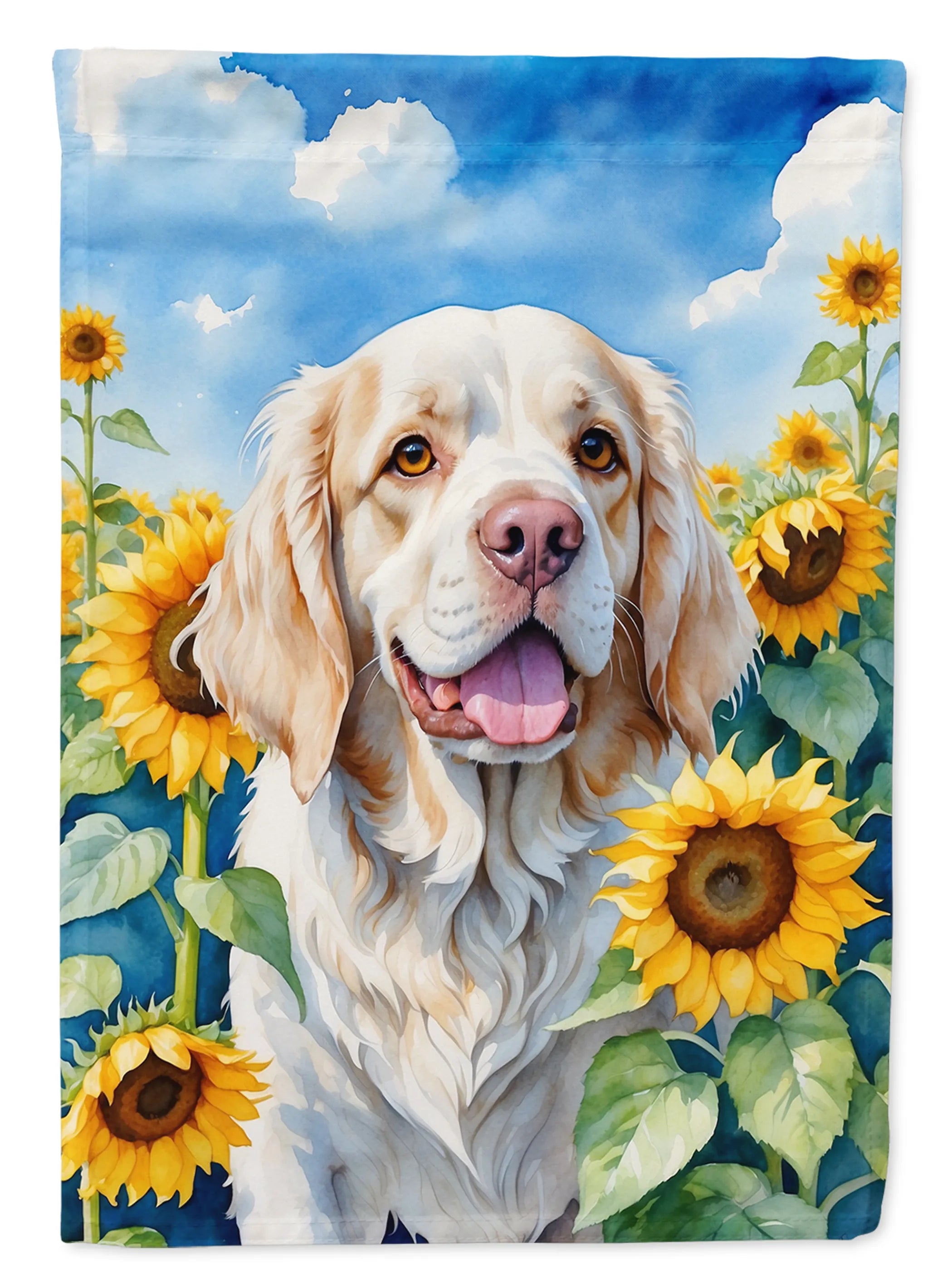 In Sunflowers Decorative Flag - Size: GARDEN SIZE | Pack Of: 1 | Collection name: In sunflowers