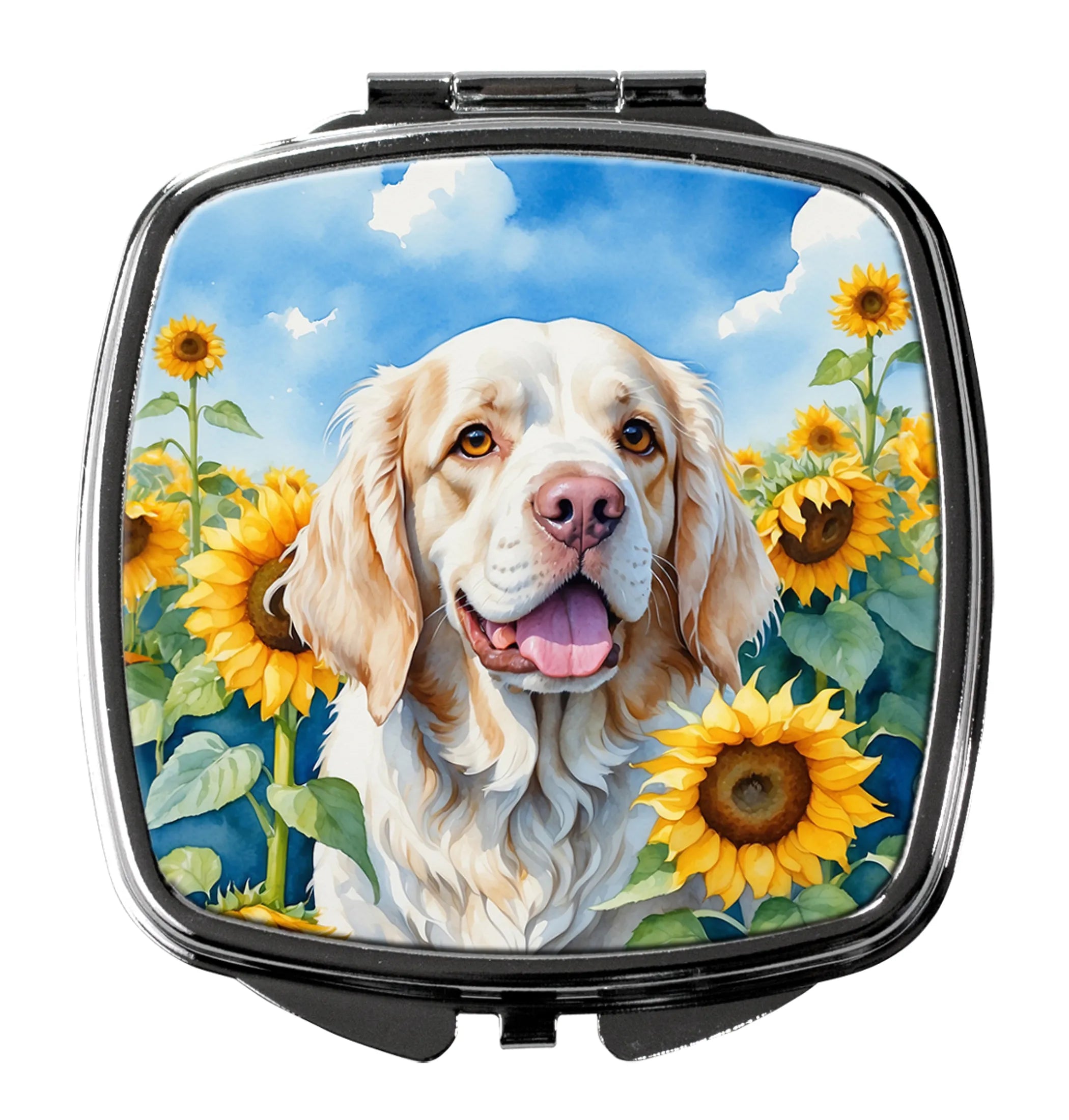 In Sunflowers Compact Mirror - Pack Of: 1 | Collection name: In sunflowers