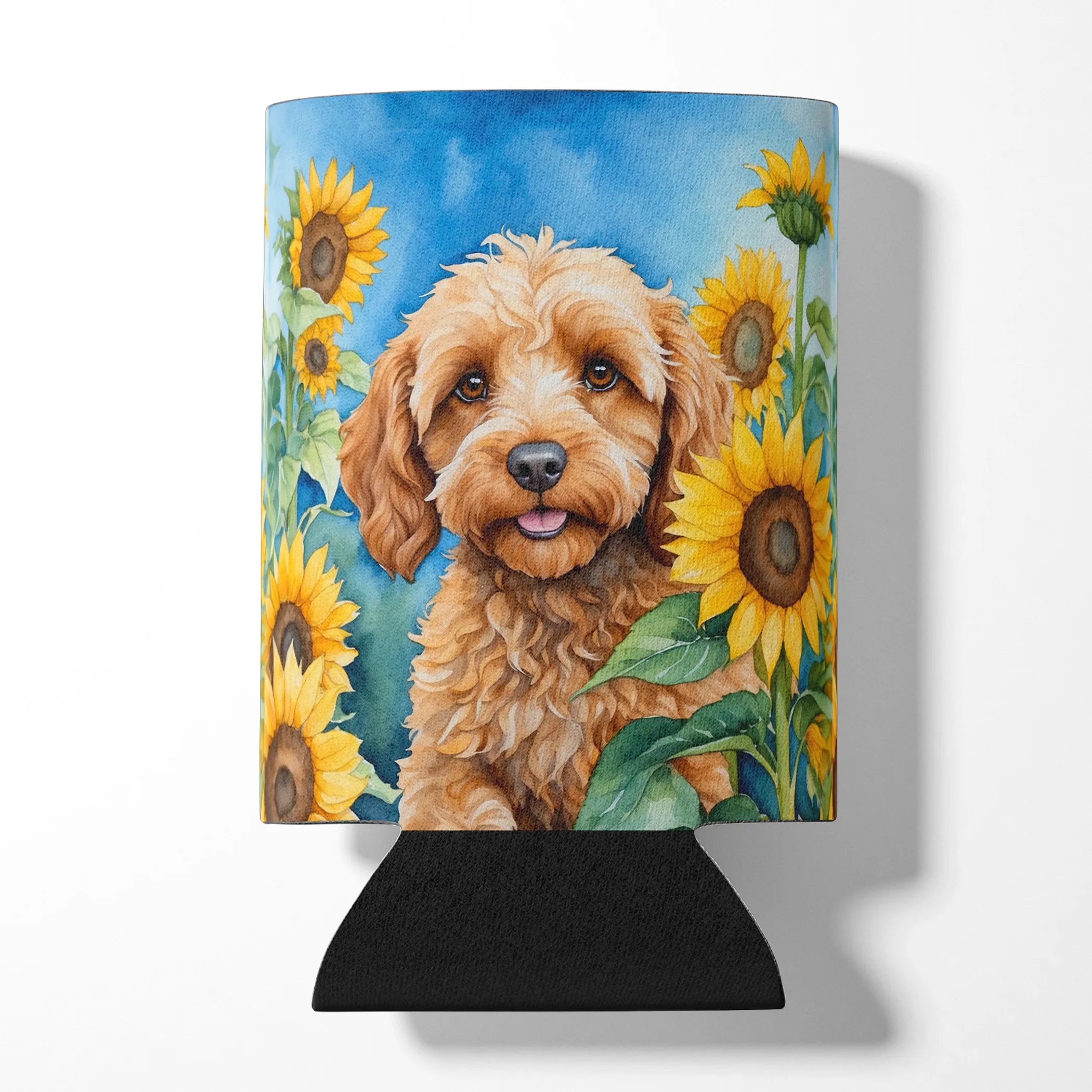 In Sunflowers Can or Bottle Hugger - Size: CAN HUGGER | Pack Of: 1 | Collection name: In sunflowers
