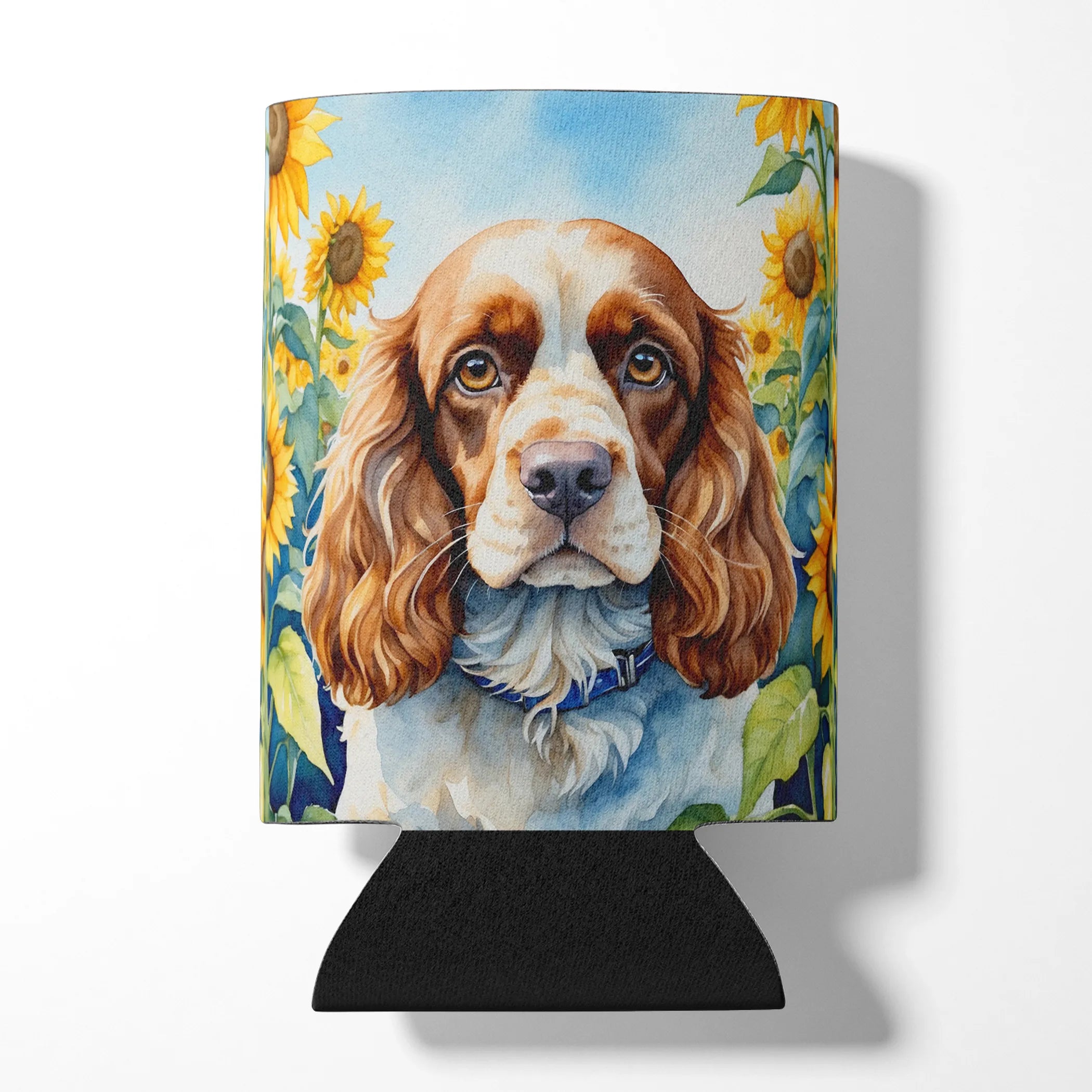 In Sunflowers Can or Bottle Hugger - Size: CAN HUGGER | Pack Of: 1 | Collection name: In sunflowers