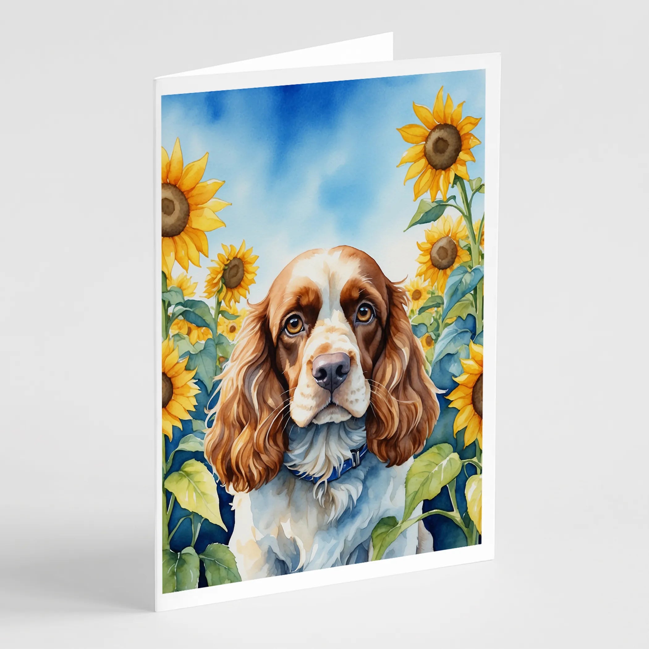 In Sunflowers Greeting Cards  - Size: 5X7 | Pack Of: 1 | Collection name: In sunflowers