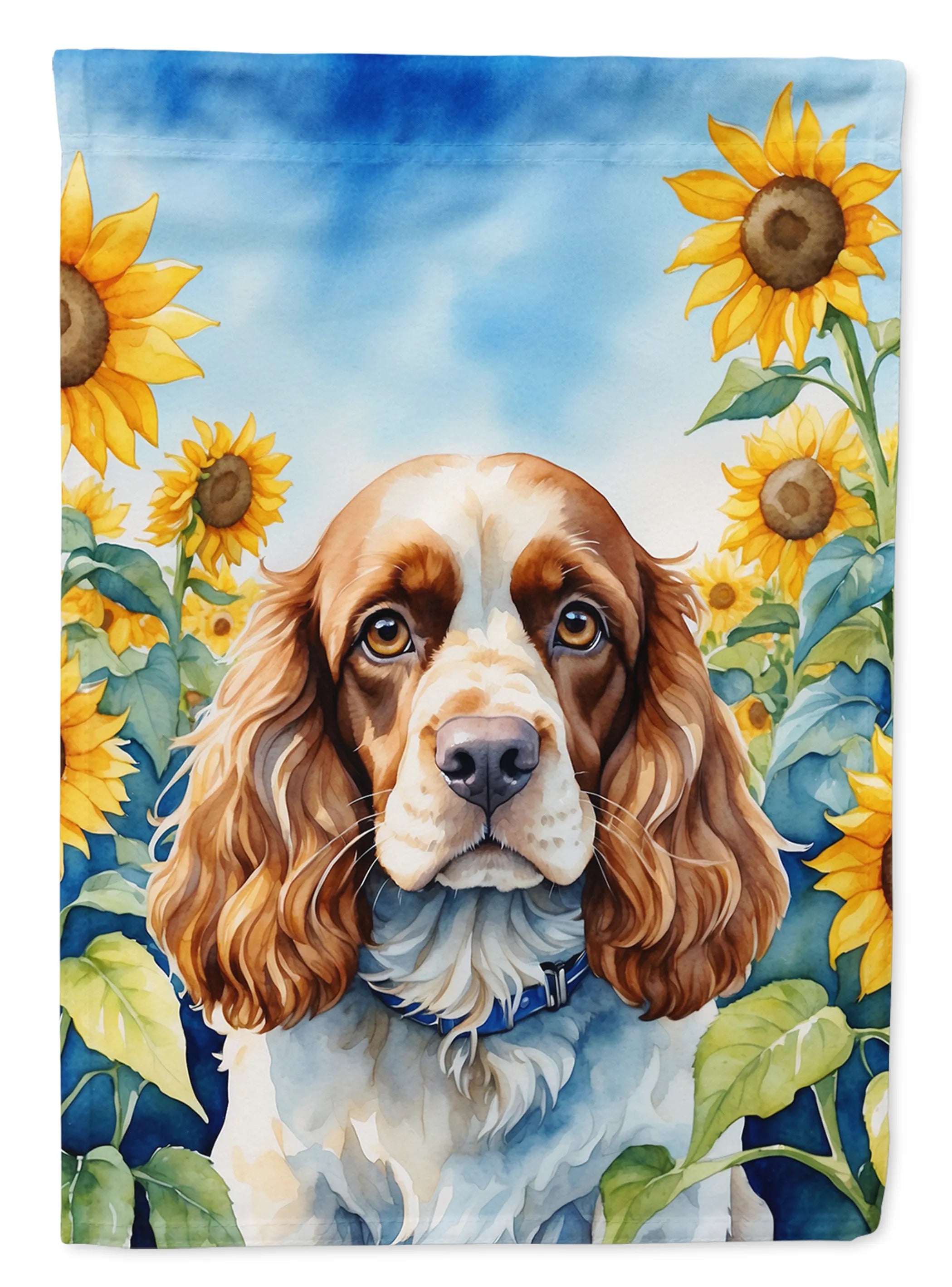 In Sunflowers Decorative Flag - Size: GARDEN SIZE | Pack Of: 1 | Collection name: In sunflowers