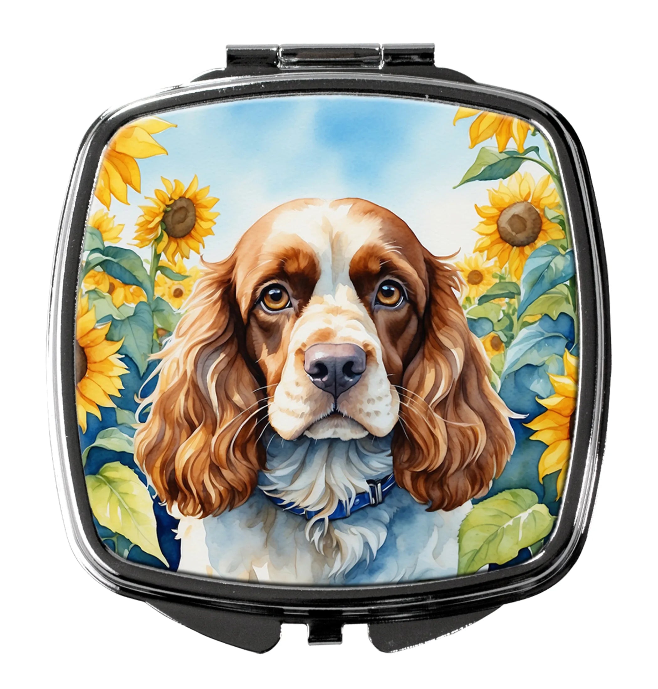 In Sunflowers Compact Mirror - Pack Of: 1 | Collection name: In sunflowers