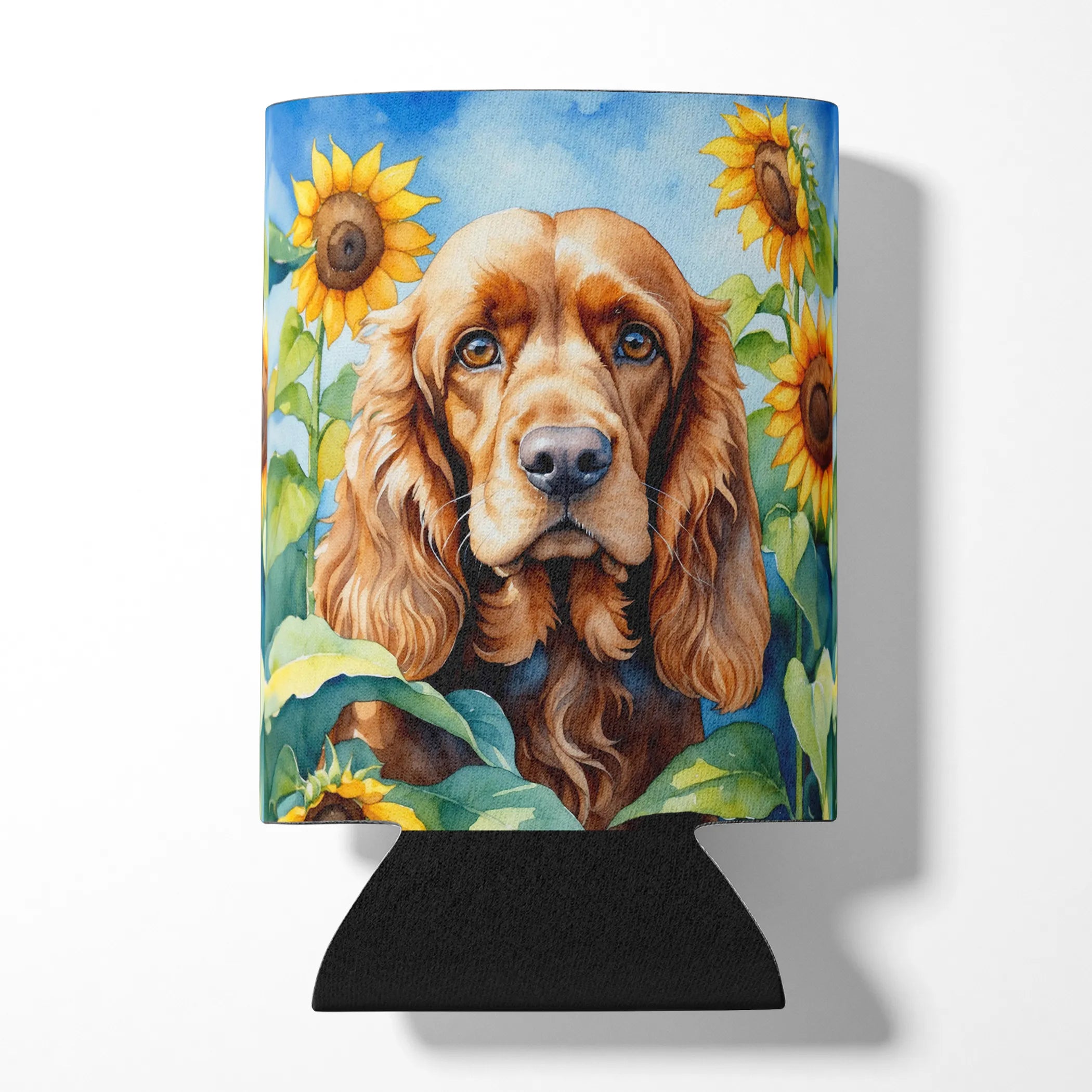 In Sunflowers Can or Bottle Hugger - Size: CAN HUGGER | Pack Of: 1 | Collection name: In sunflowers