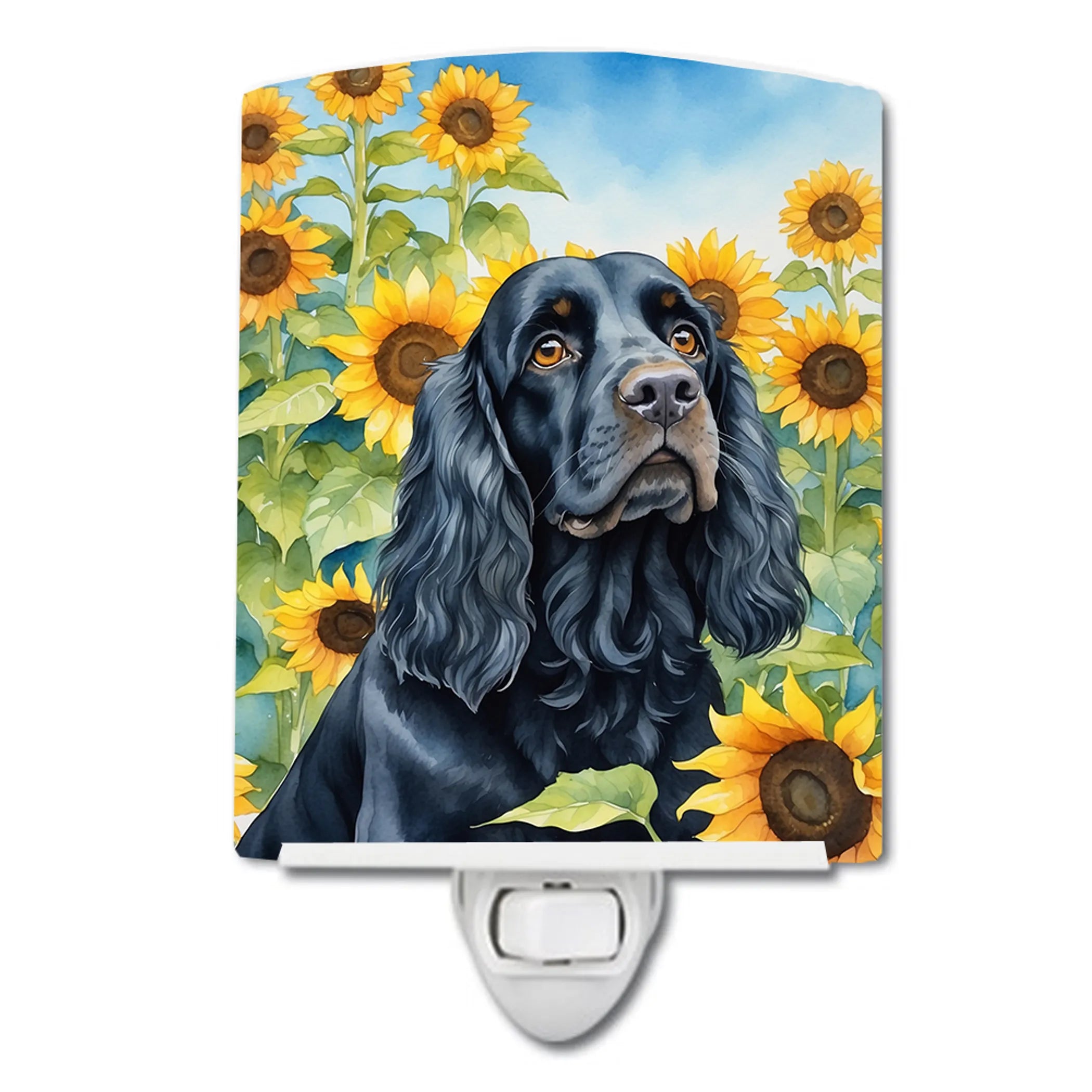 In Sunflowers Ceramic Night Light - Pack Of: 1 | Collection name: In sunflowers