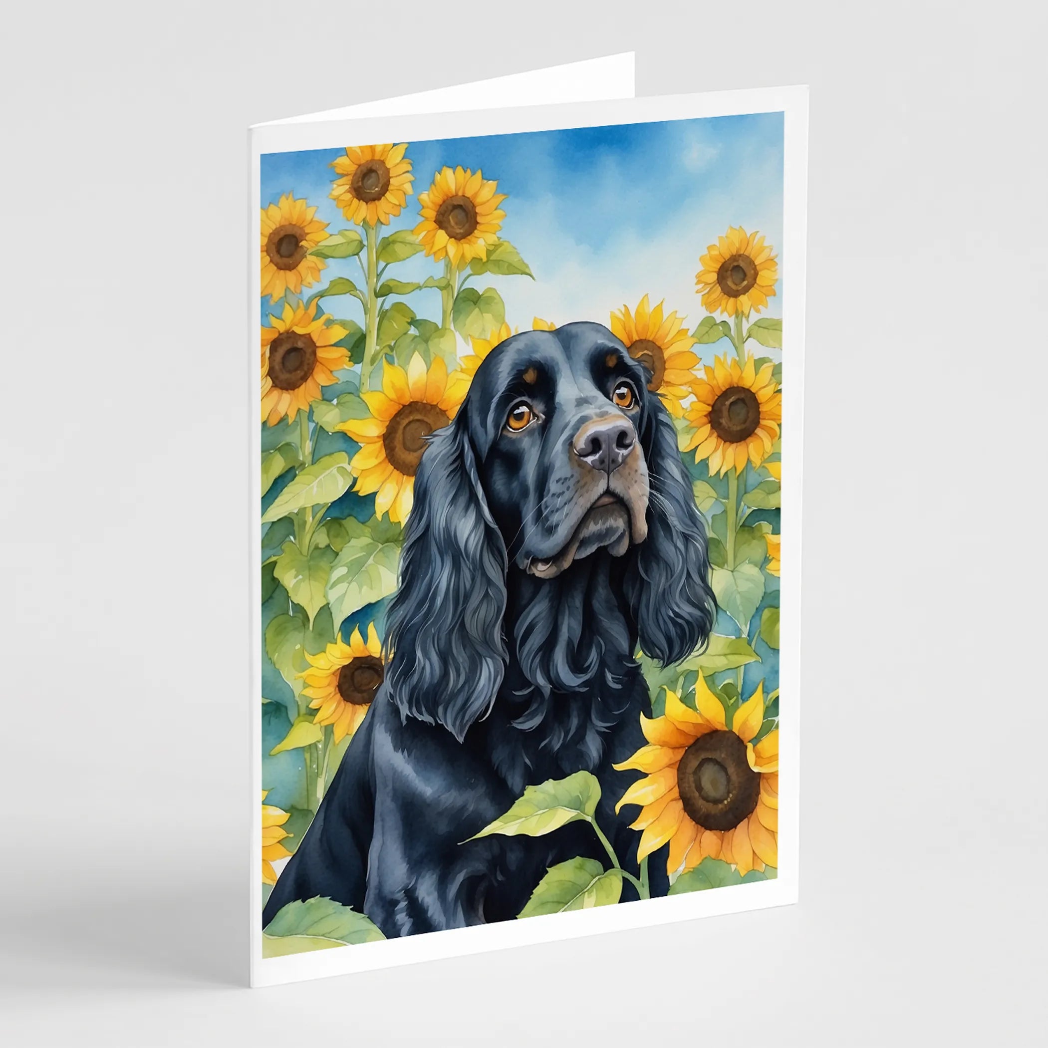 In Sunflowers Greeting Cards  - Size: 5X7 | Pack Of: 1 | Collection name: In sunflowers