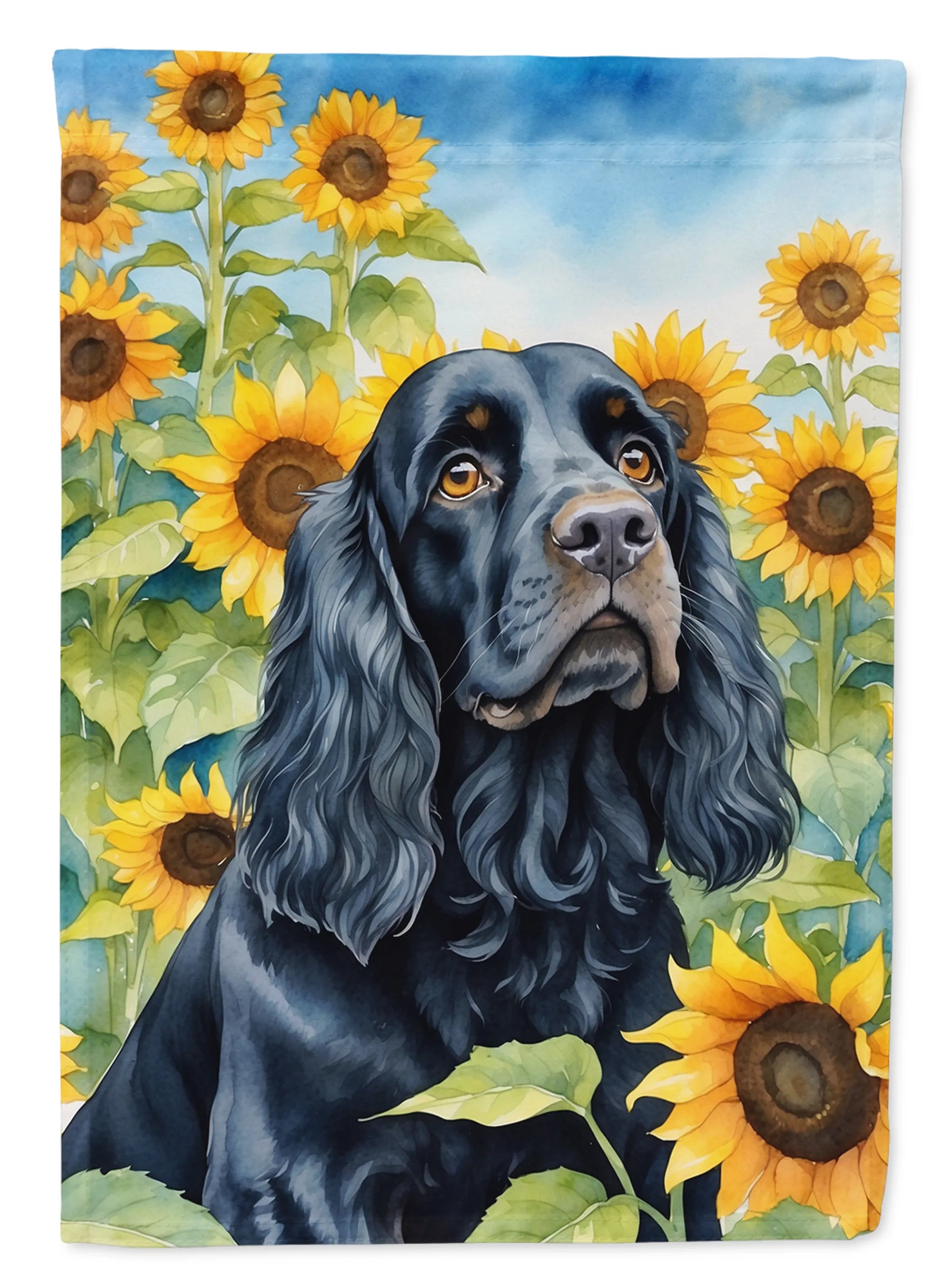 In Sunflowers Decorative Flag - Size: GARDEN SIZE | Pack Of: 1 | Collection name: In sunflowers