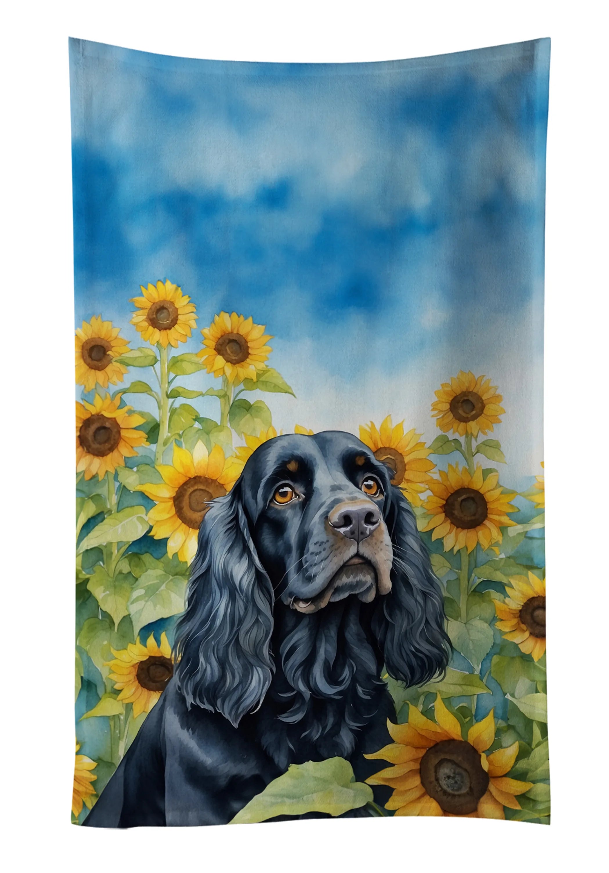 In Sunflowers Kitchen Towel - Size: 25HX15W | Pack Of: 1 | Collection name: In sunflowers