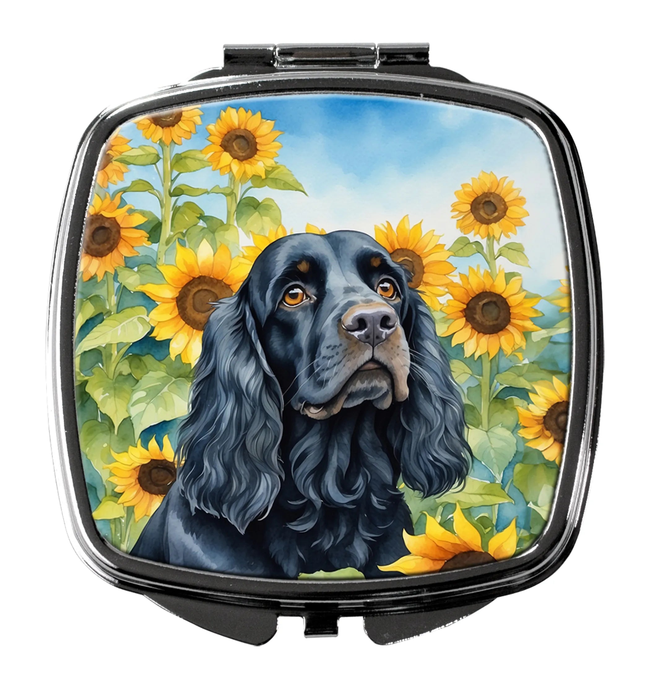 In Sunflowers Compact Mirror - Pack Of: 1 | Collection name: In sunflowers