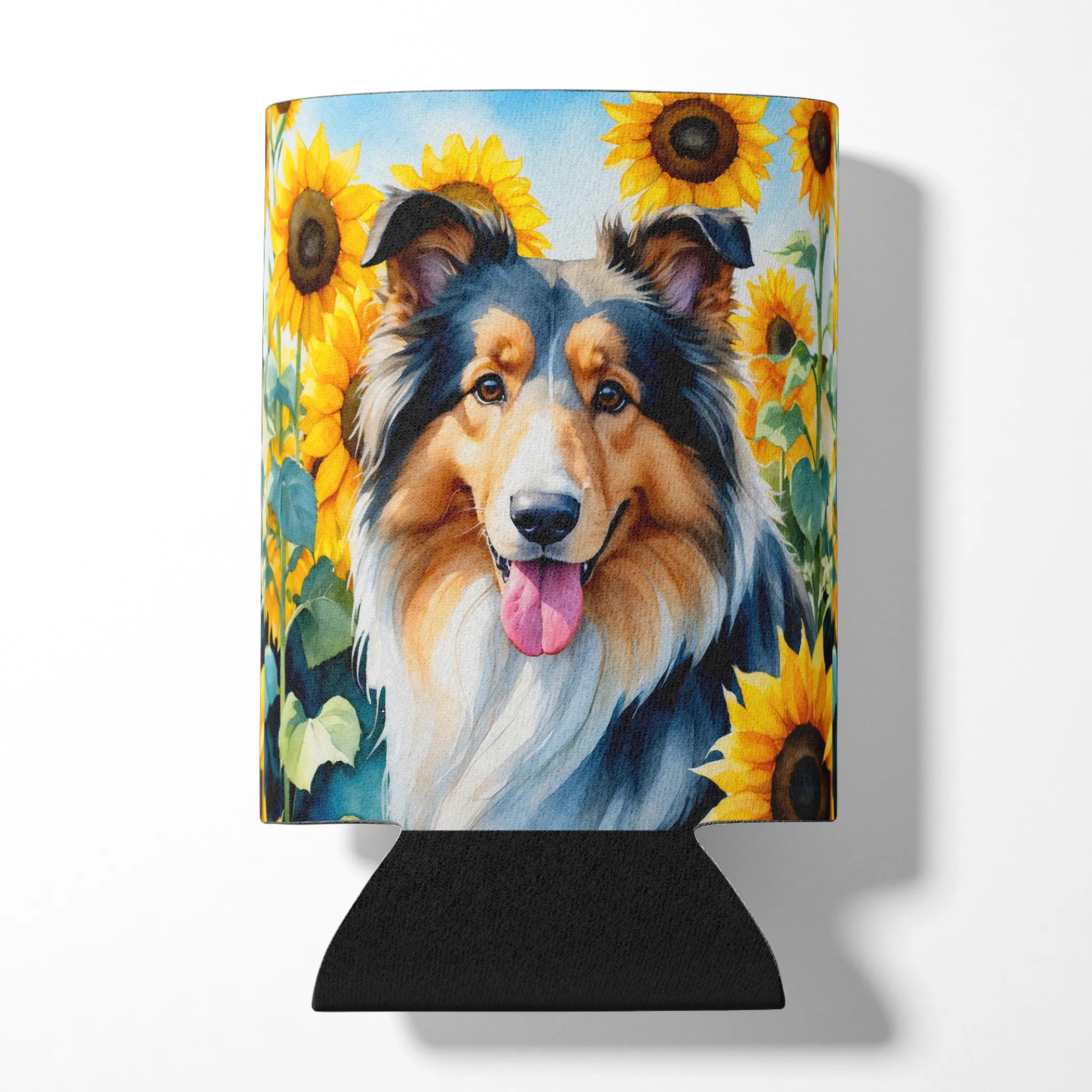In Sunflowers Can or Bottle Hugger - Size: CAN HUGGER | Pack Of: 1 | Collection name: In sunflowers
