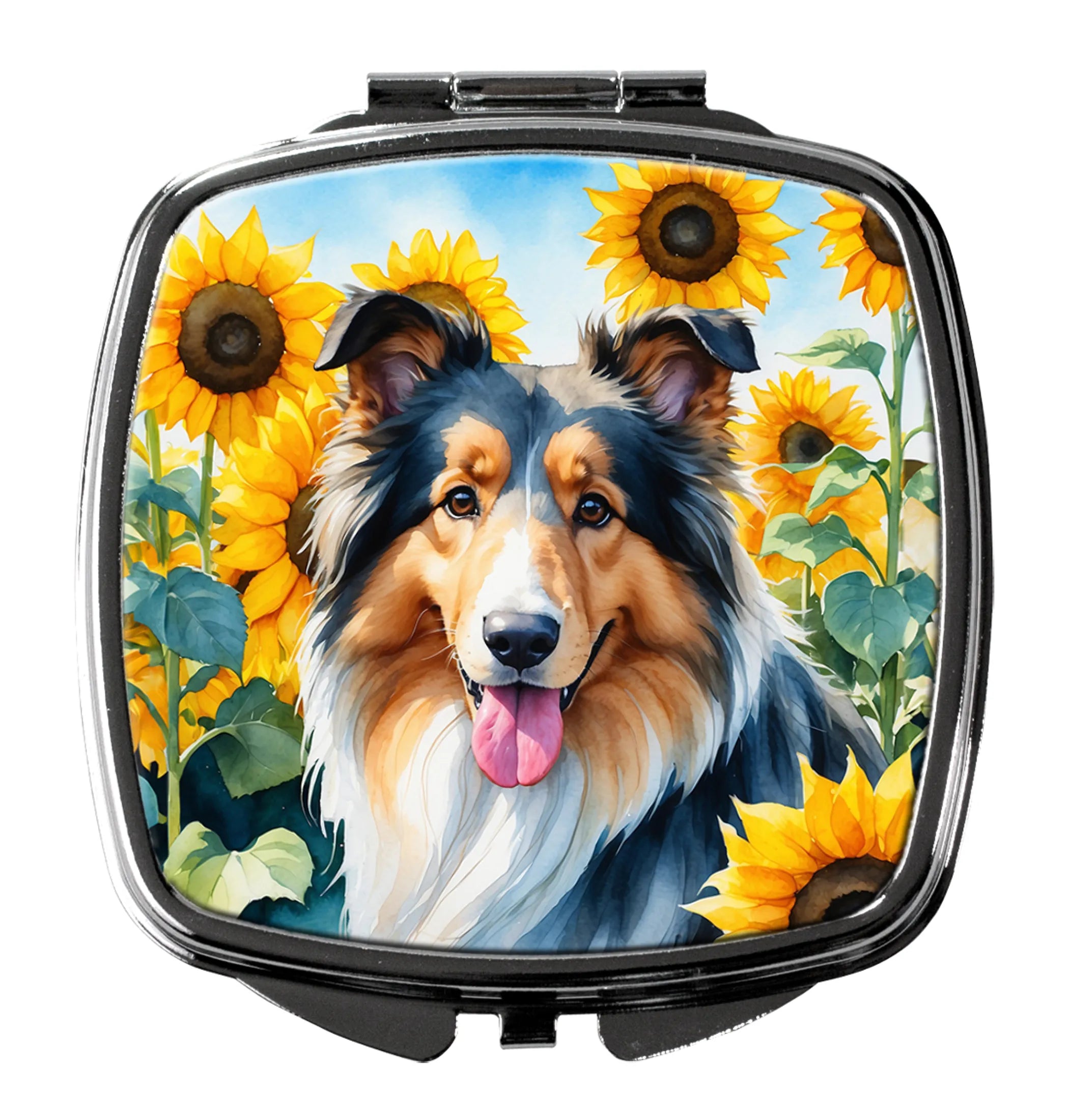 In Sunflowers Compact Mirror - Pack Of: 1 | Collection name: In sunflowers