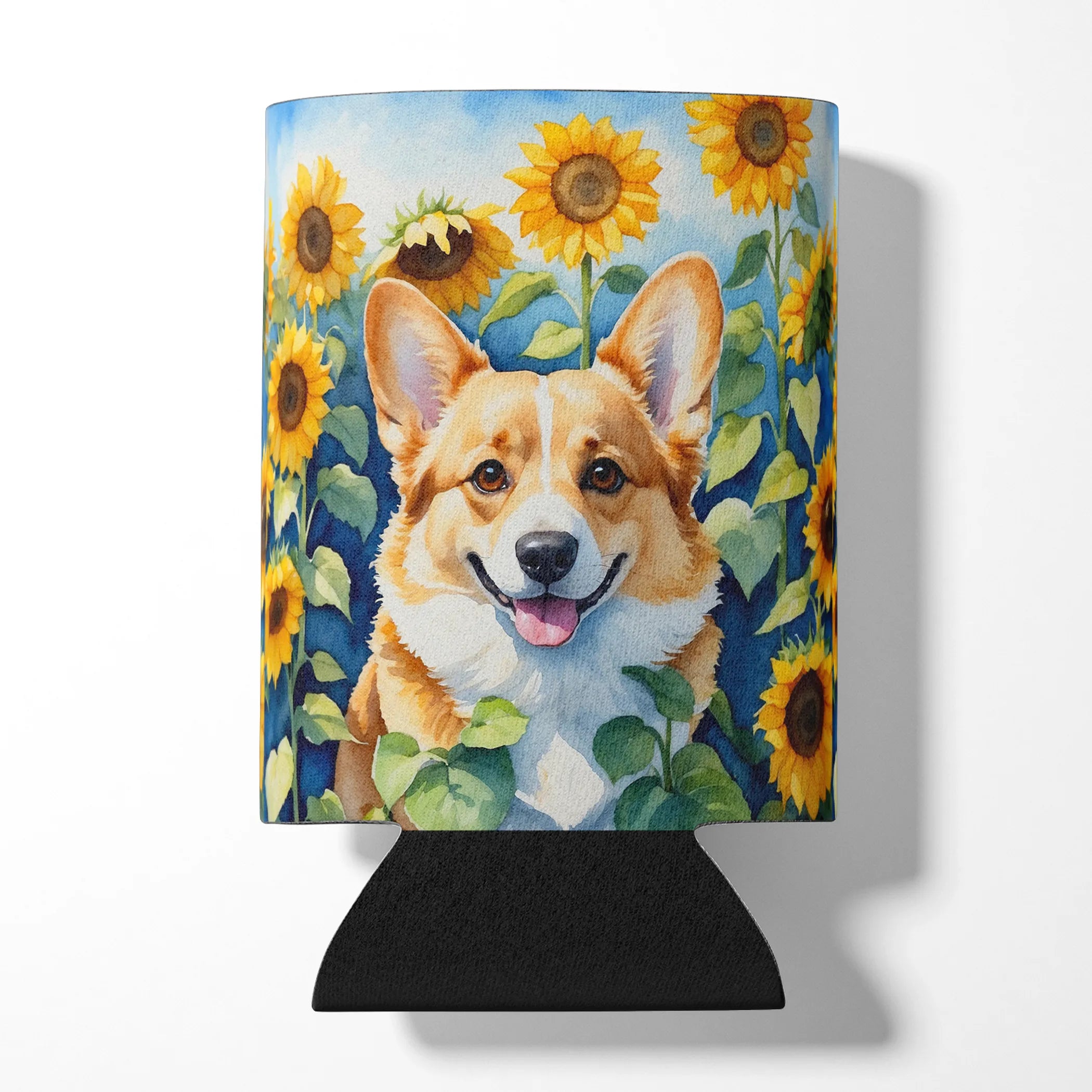 In Sunflowers Can or Bottle Hugger - Size: CAN HUGGER | Pack Of: 1 | Collection name: In sunflowers