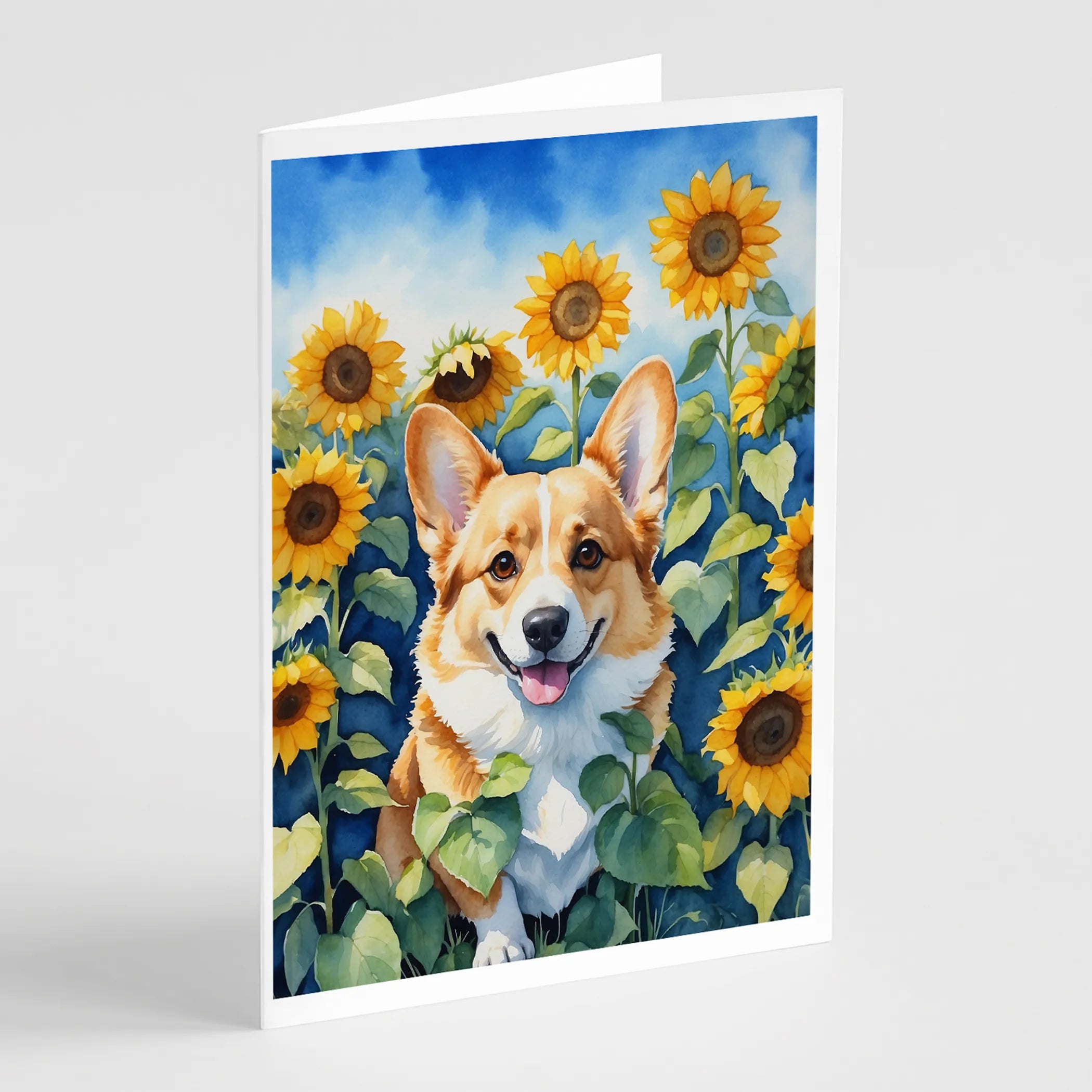 In Sunflowers Greeting Cards  - Size: 5X7 | Pack Of: 1 | Collection name: In sunflowers