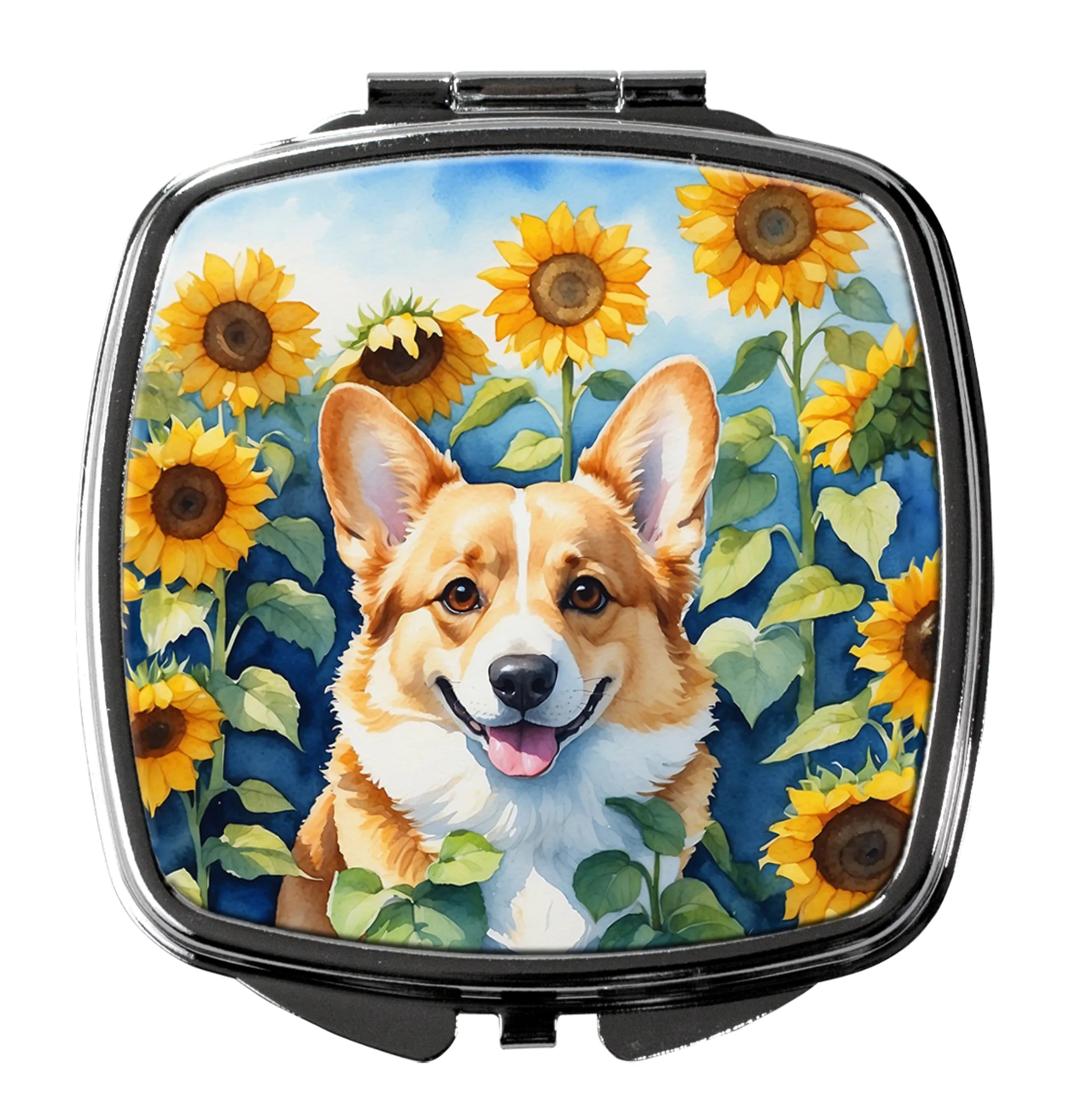 In Sunflowers Compact Mirror - Pack Of: 1 | Collection name: In sunflowers