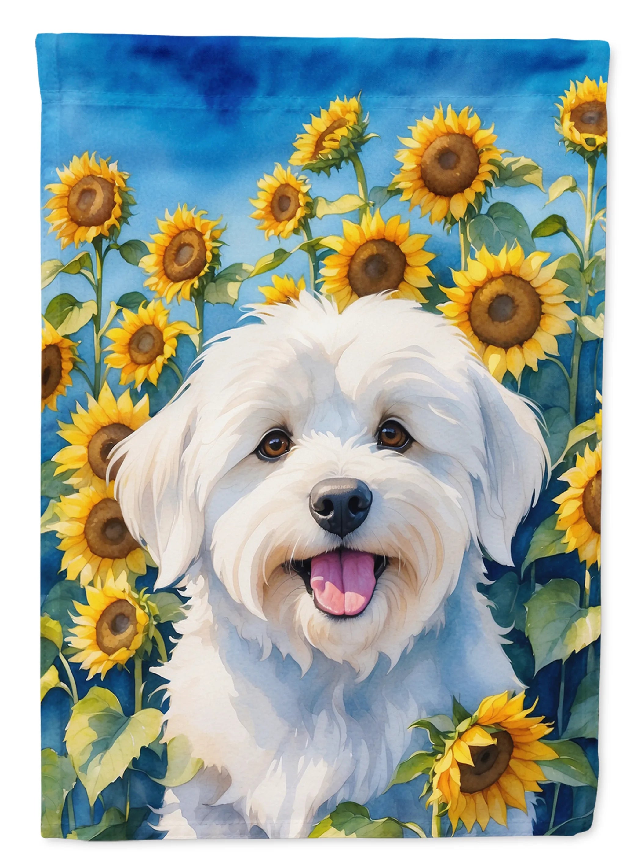 In Sunflowers Decorative Flag - Size: GARDEN SIZE | Pack Of: 1 | Collection name: In sunflowers